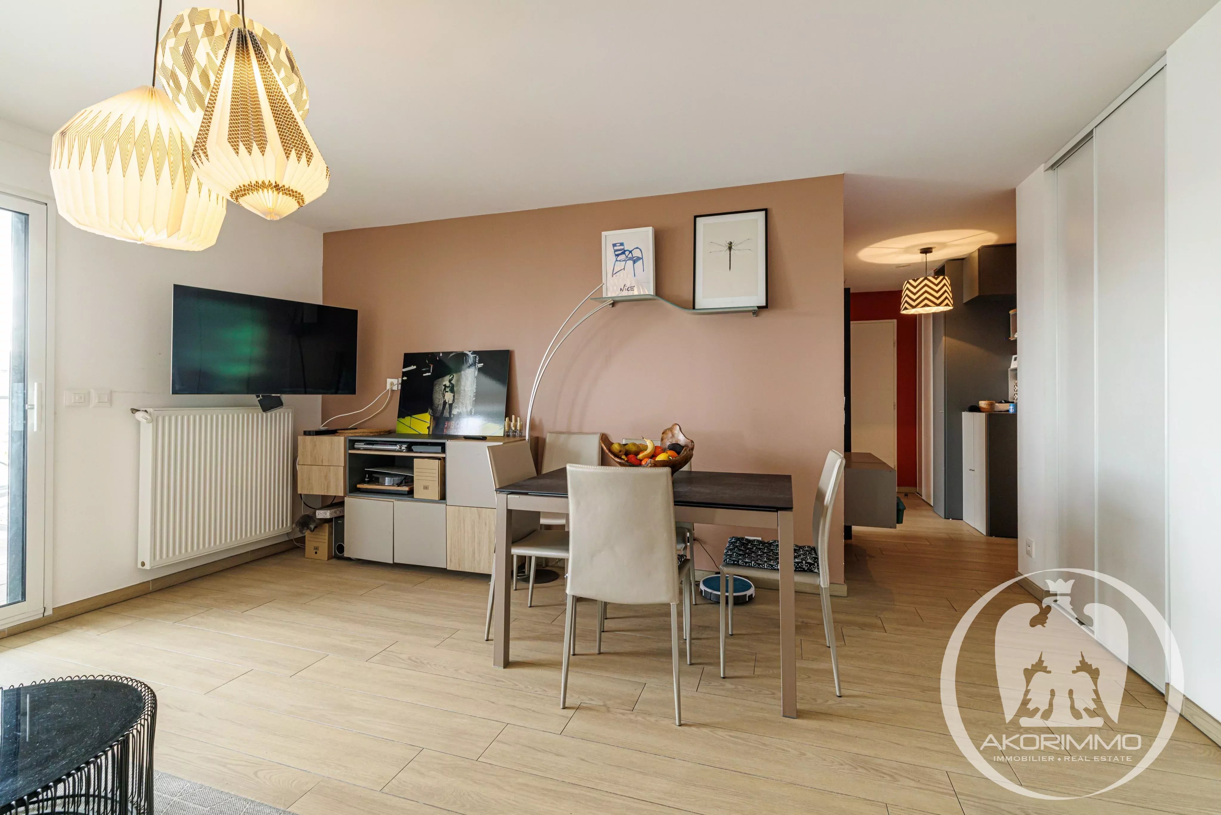 Apartment  - 3 rooms  - 61.46 m2 -