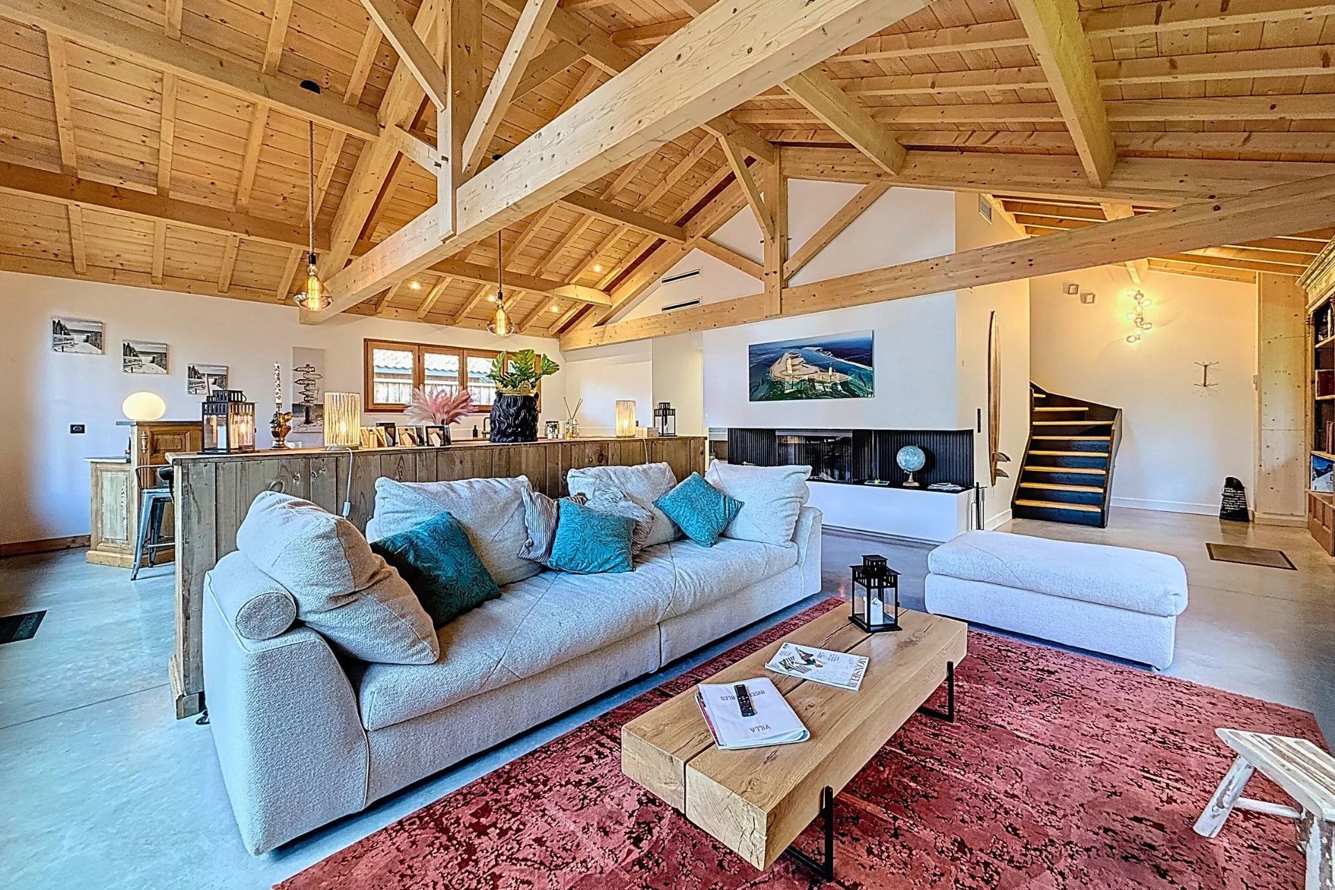 VILLA STYLE CABANE BOIS AVEC PISCINE DANS LE VILLAGE DU CANON, SUR LA PRESQU’ÎLE DU CAP FERRET - picture 3