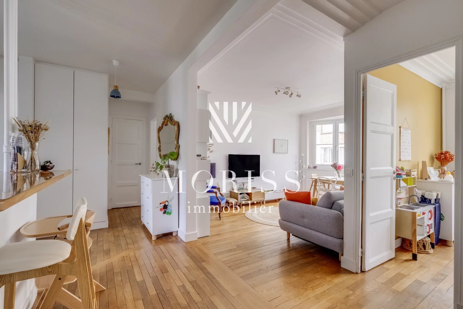 75014 Paris - Appartement 3 pièces - Traversant - Image Array