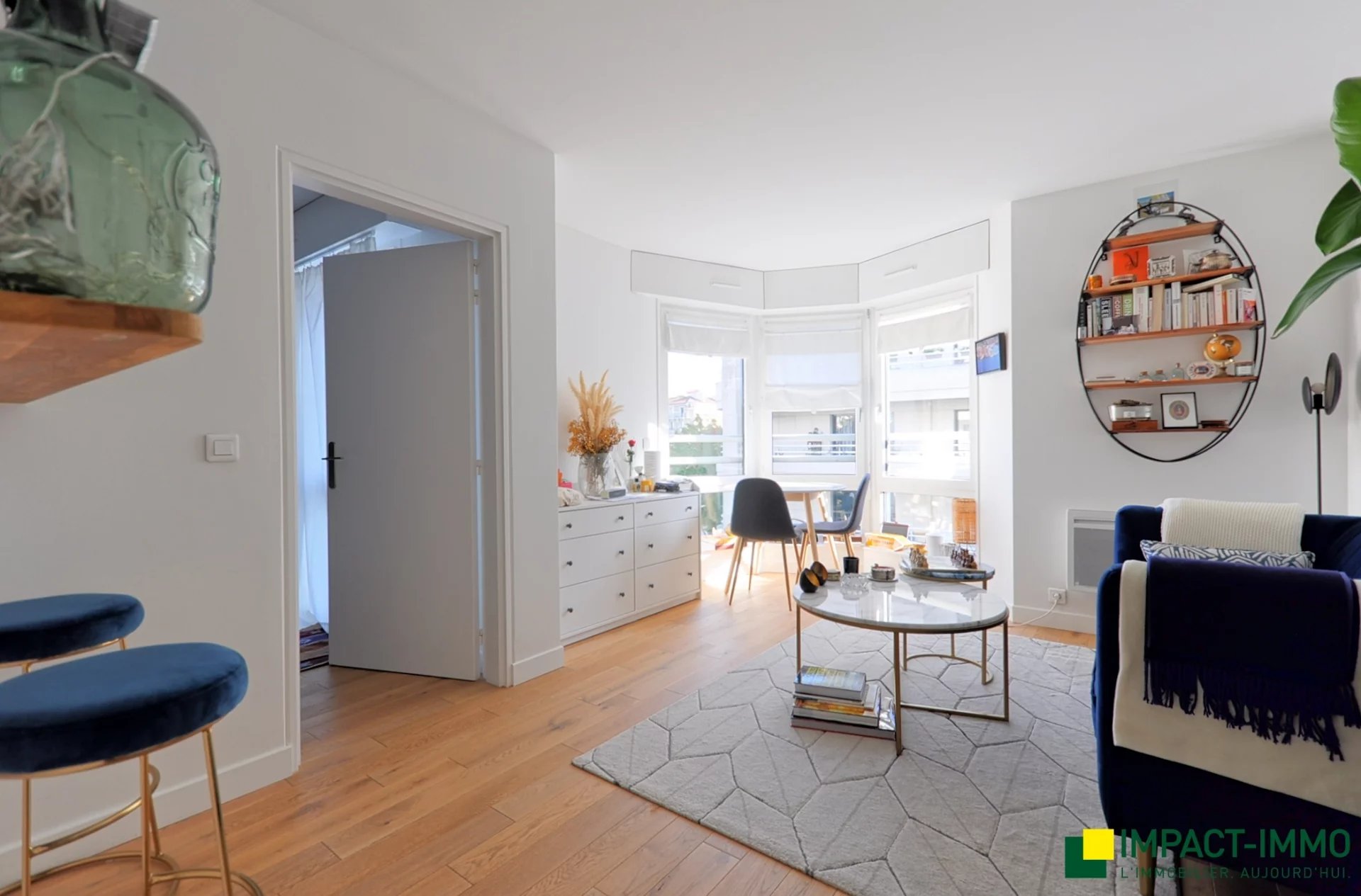 2 pièces immeuble récent - Boulogne centre