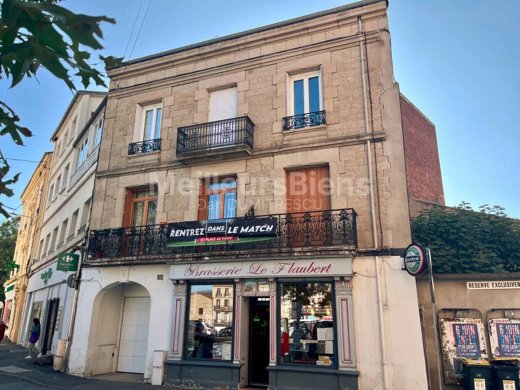Immeuble renové Hyper centre Firminy  400m² et terrain constructible