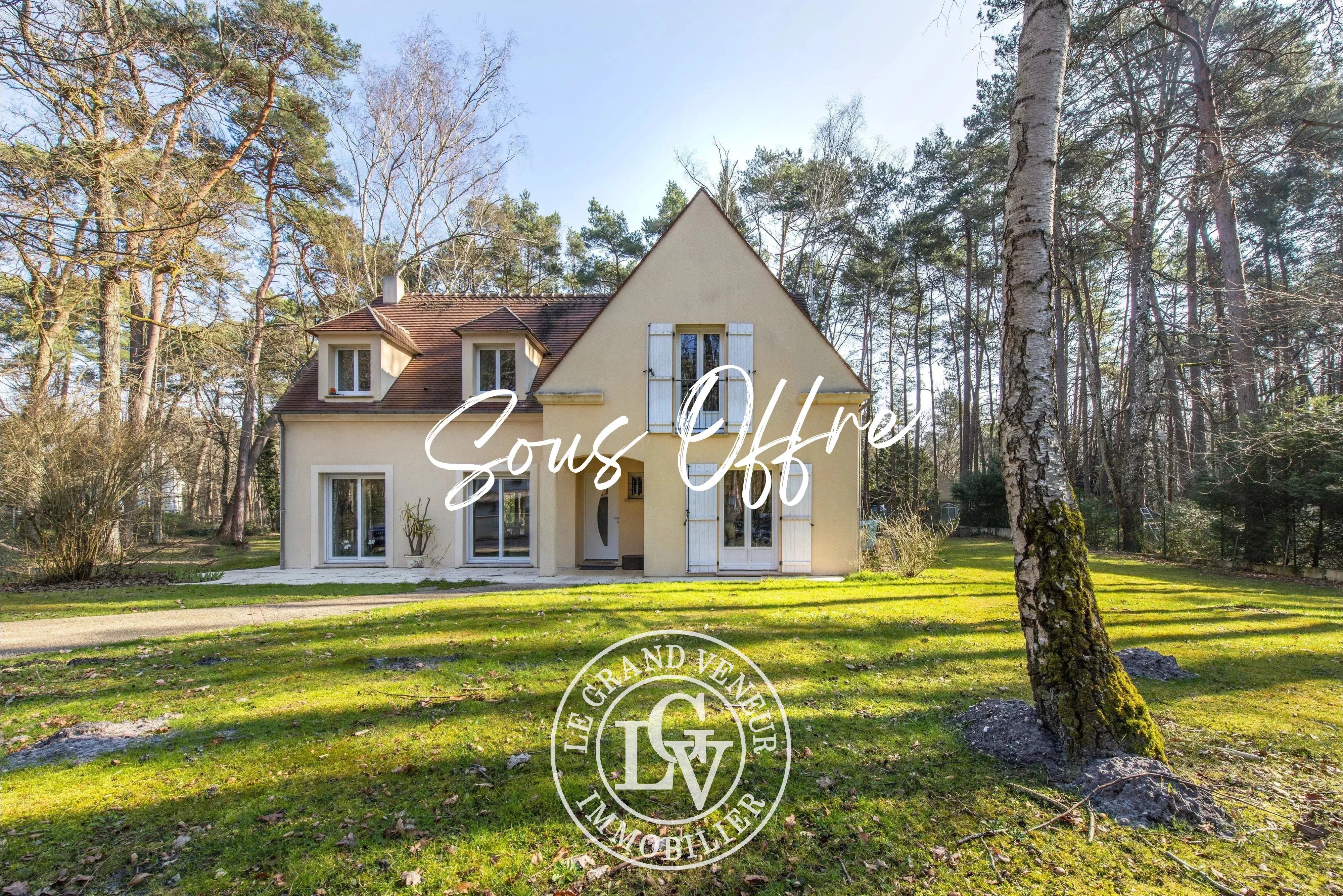 PROCHE BARBIZON - À ARBONNE LA FORÊT - MAISON FAMILIALE DE 5 CHAMBRES + DÉPENDANCE 3 PIÈCES SUR TERRAIN DE CARACTÈRE DE 3455M²