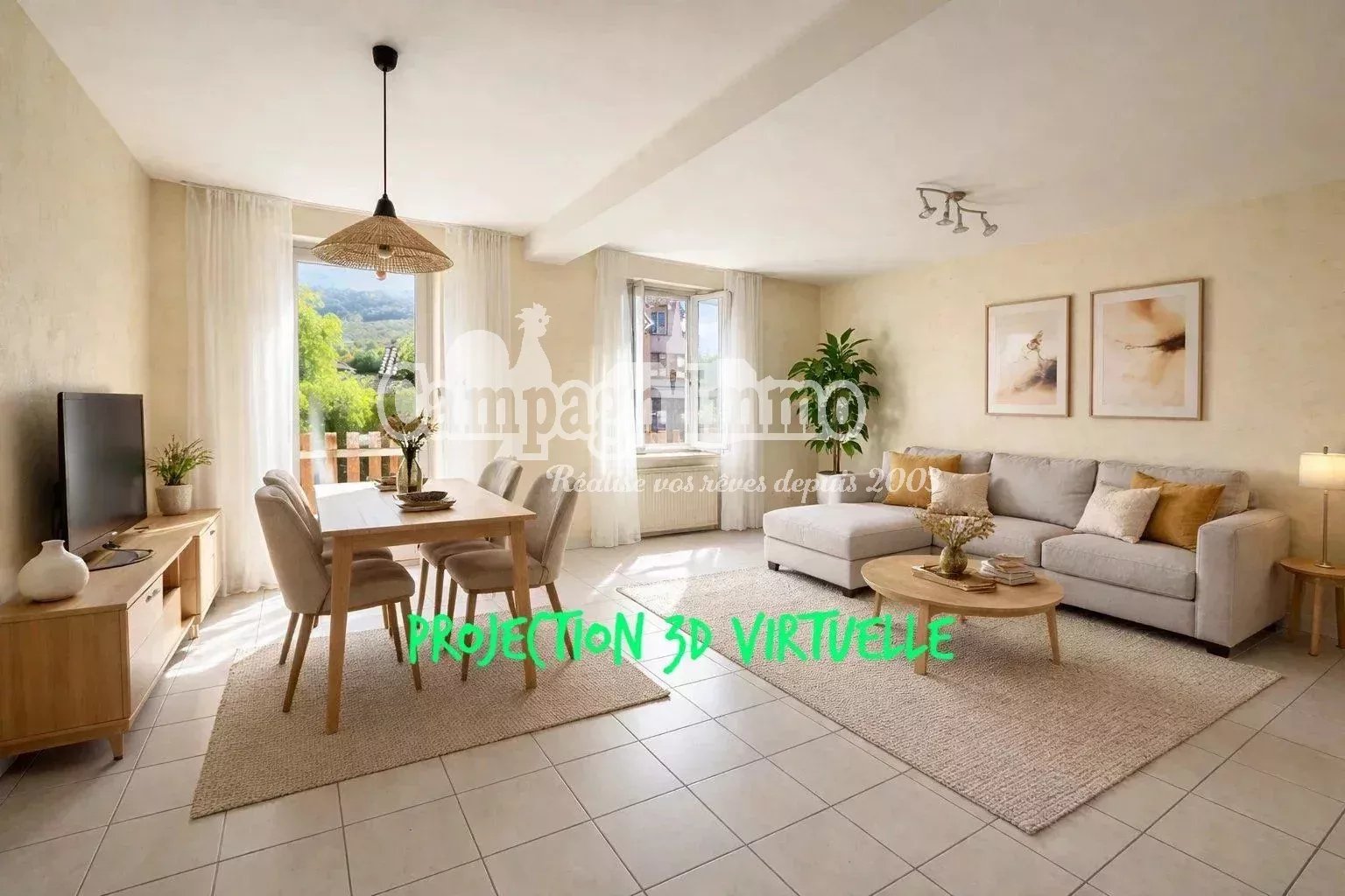 Agence immobilière de 