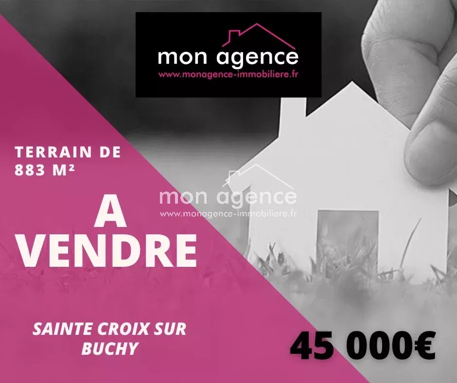 A Sainte-Croix-sur-Buchy 76750, terrain de 883m²