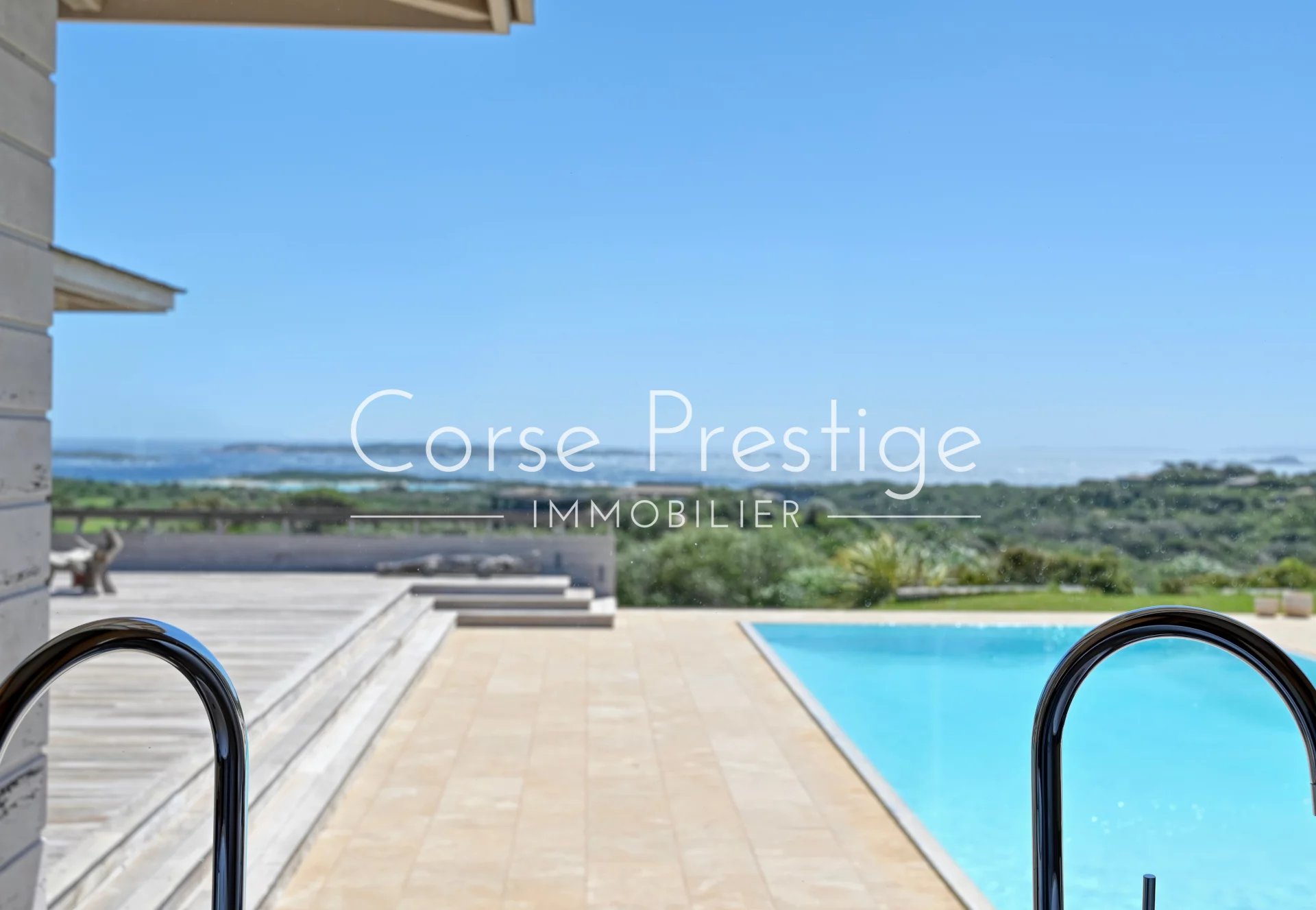 seafront villa - private domaine - bonifacio - south corsica image4