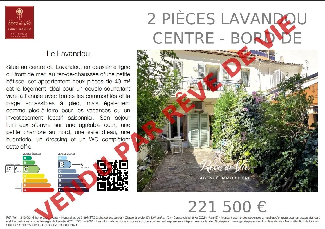 Sale Apartment Le Lavandou