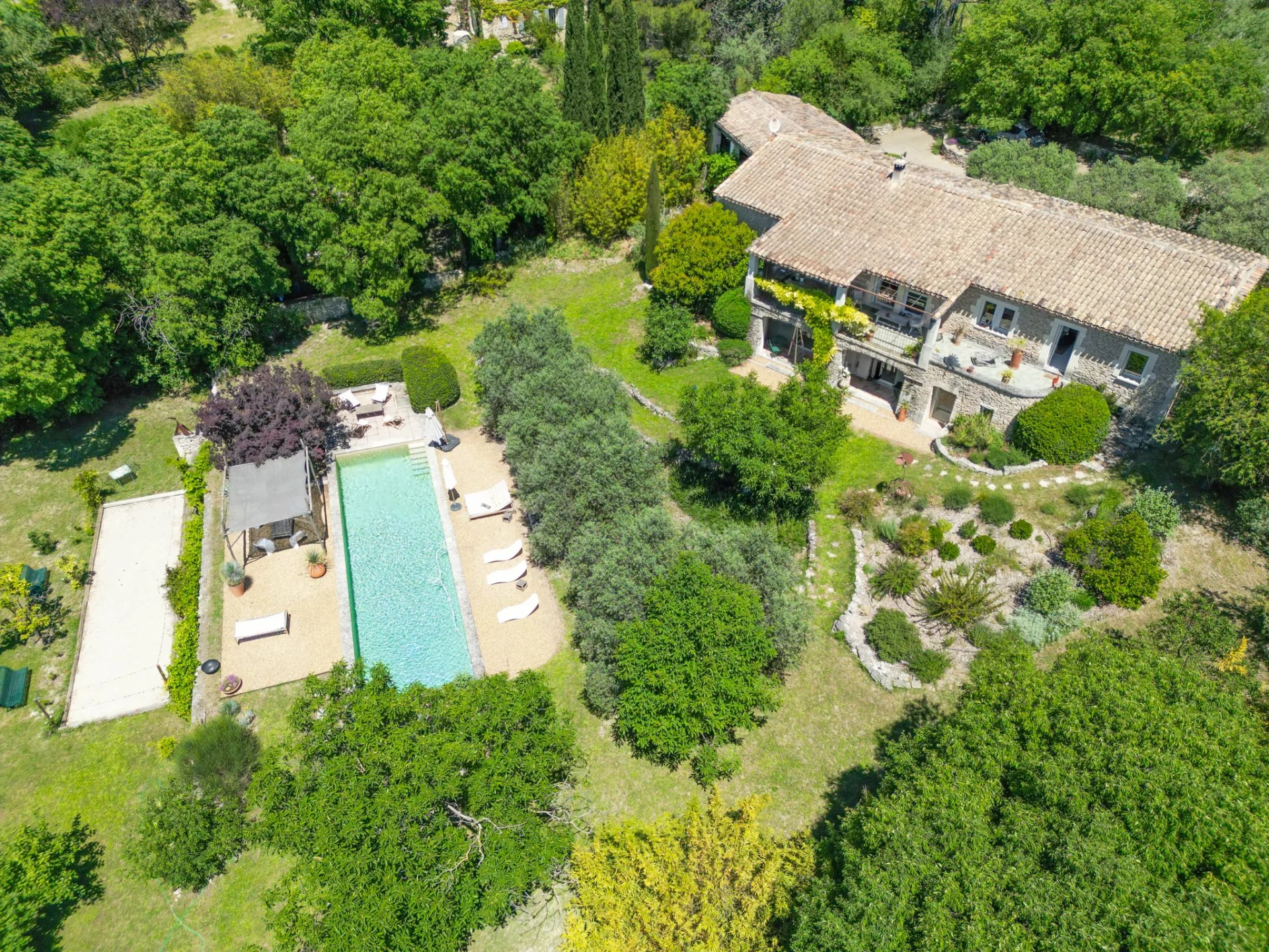 Gordes - Superb house with views of the Luberon and swimming pool