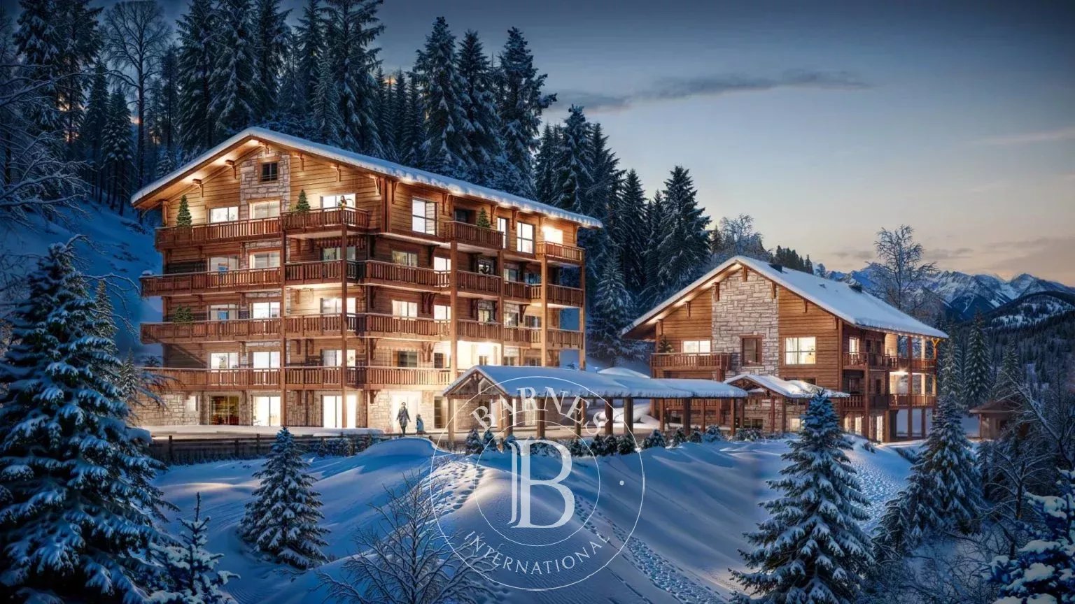Photo of Les Gets - New development - Off plan - Les Lodges du Mont Chéry - From T2 to T5