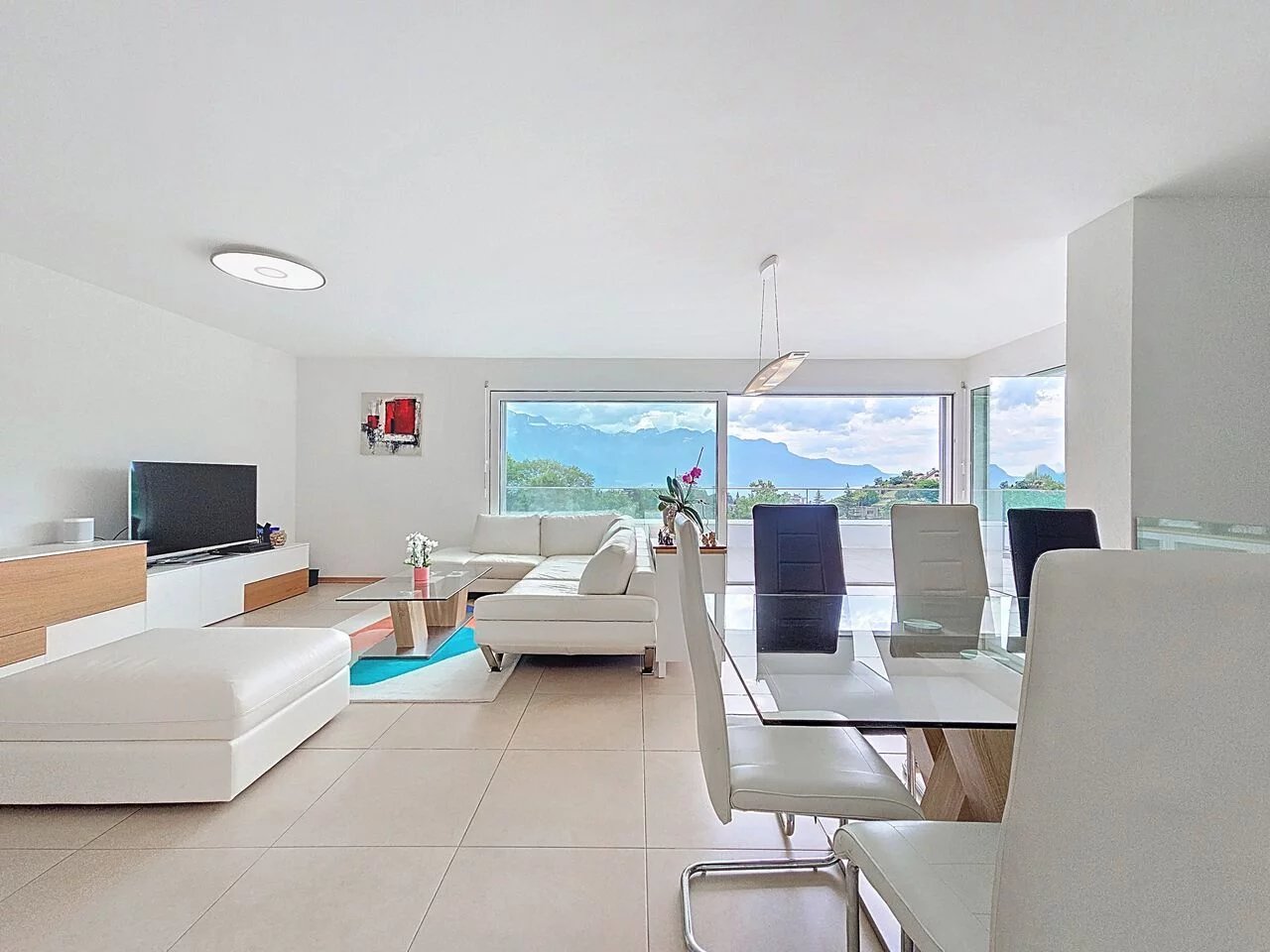 Attique moderne avec terrasse panoramique