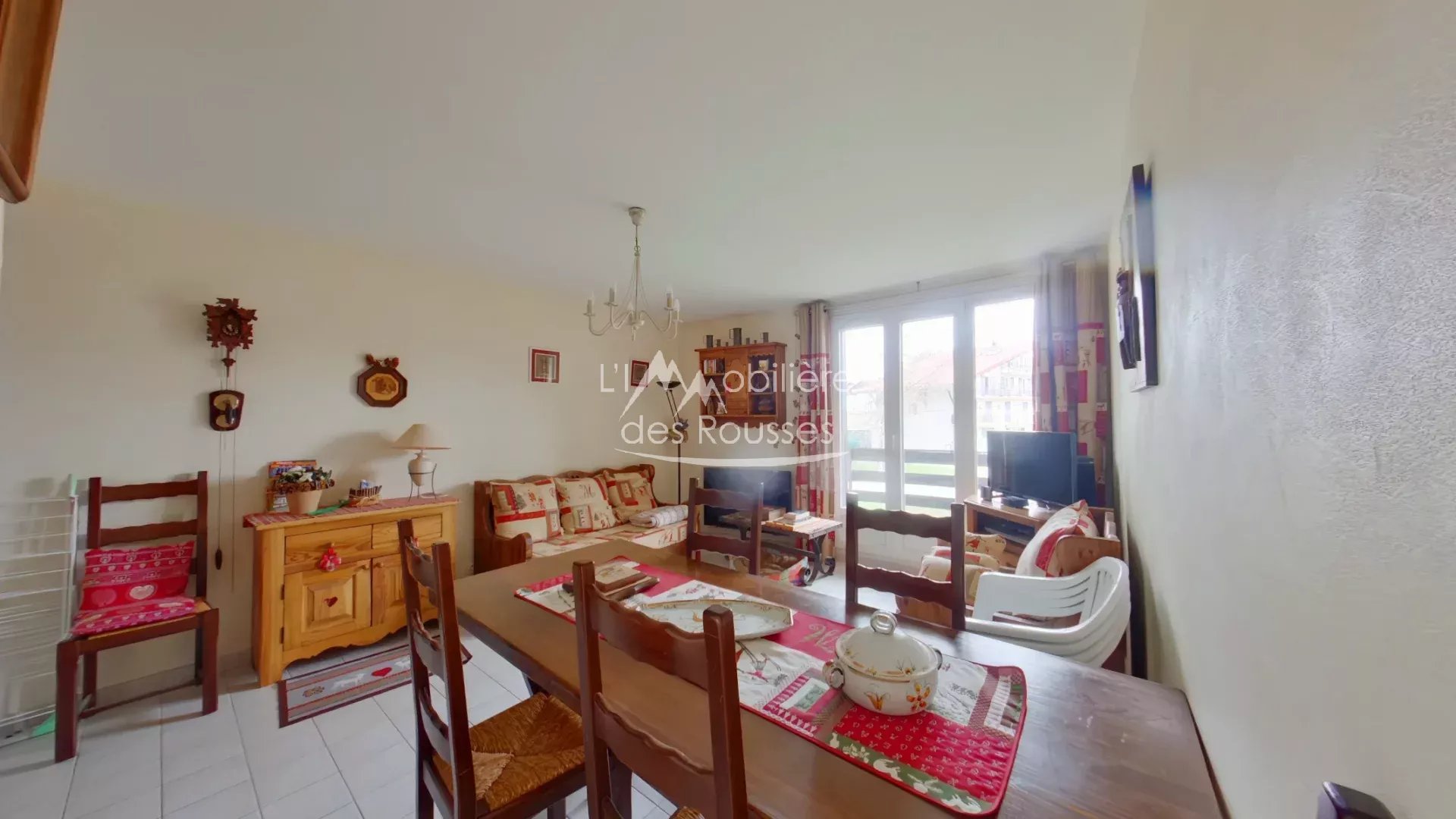 Appartement 3 pièces avec garage