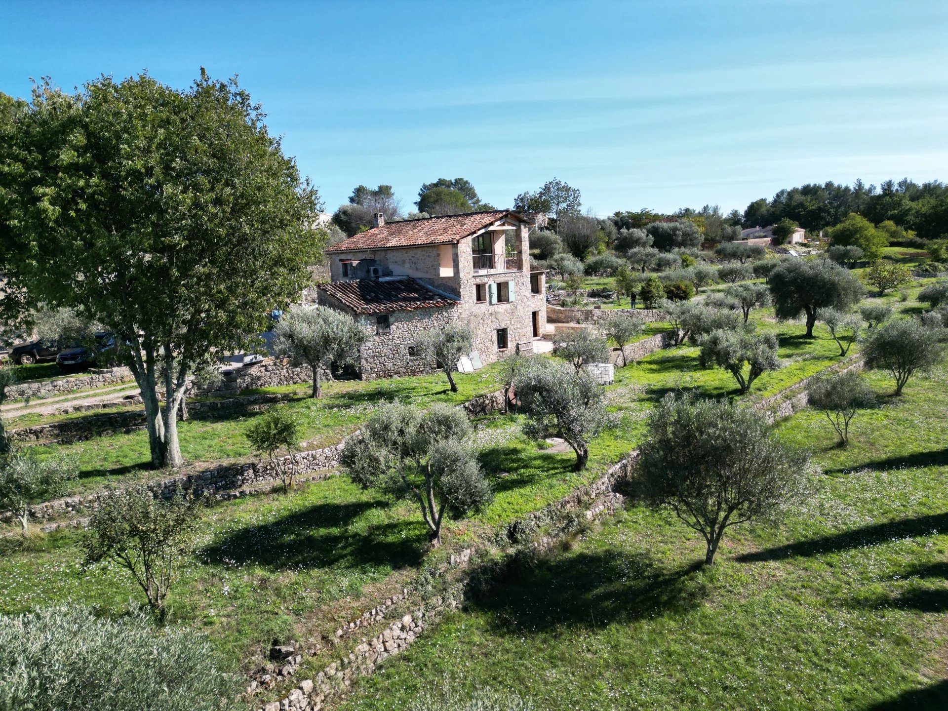 Old stone mas with amazing panoramic view - FAYENCE