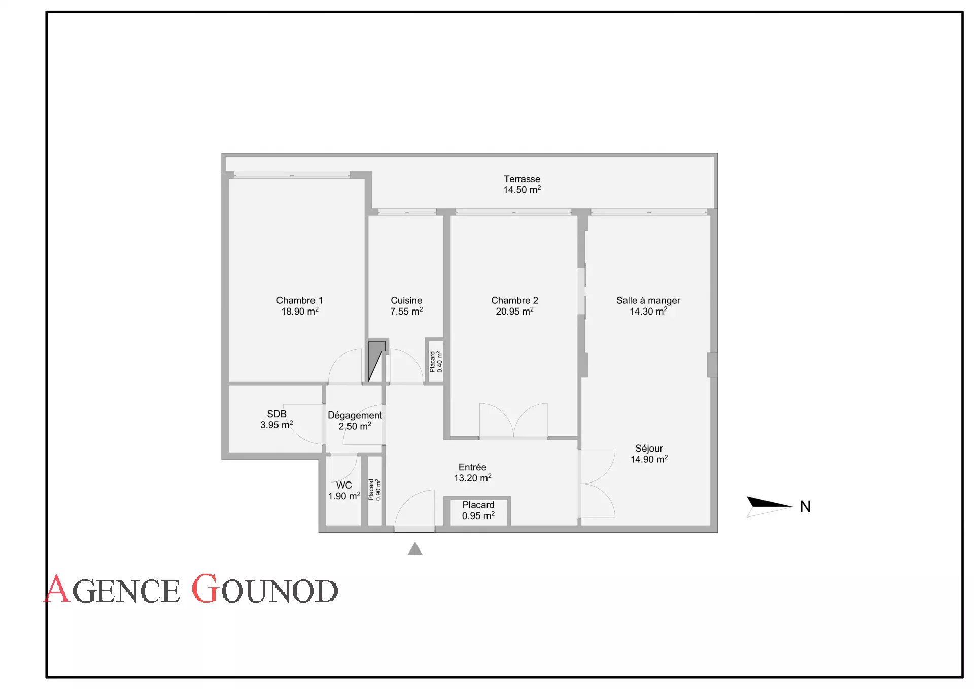 Appartement  - 3 pièces  - 101.0 m2 -  750 000 € - À vendre