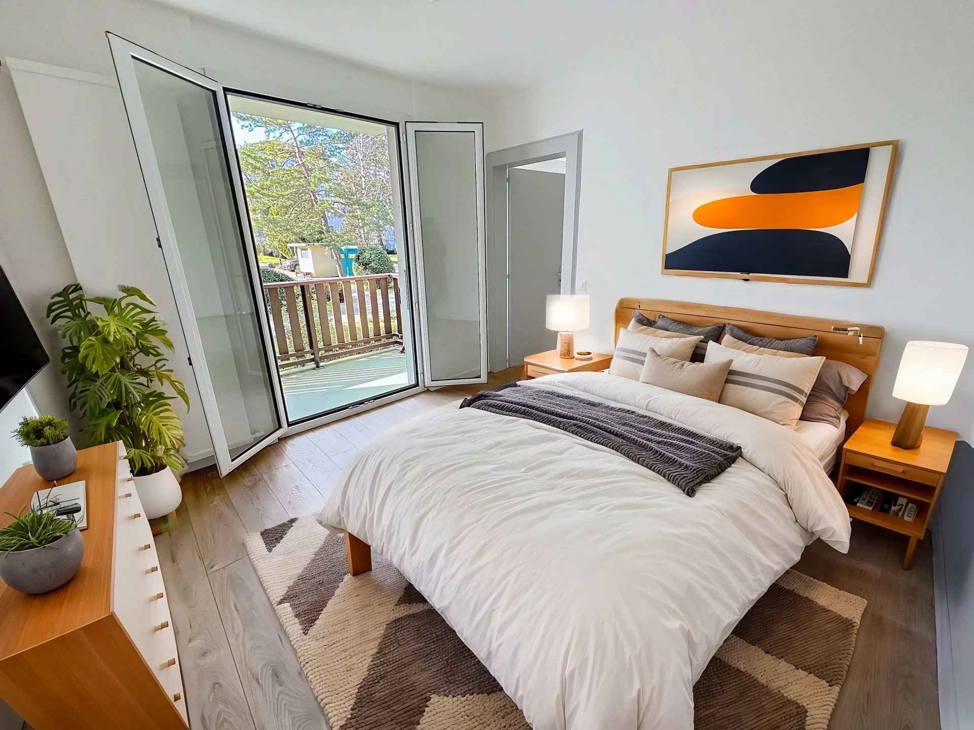 Appartement lumineux avec balcon