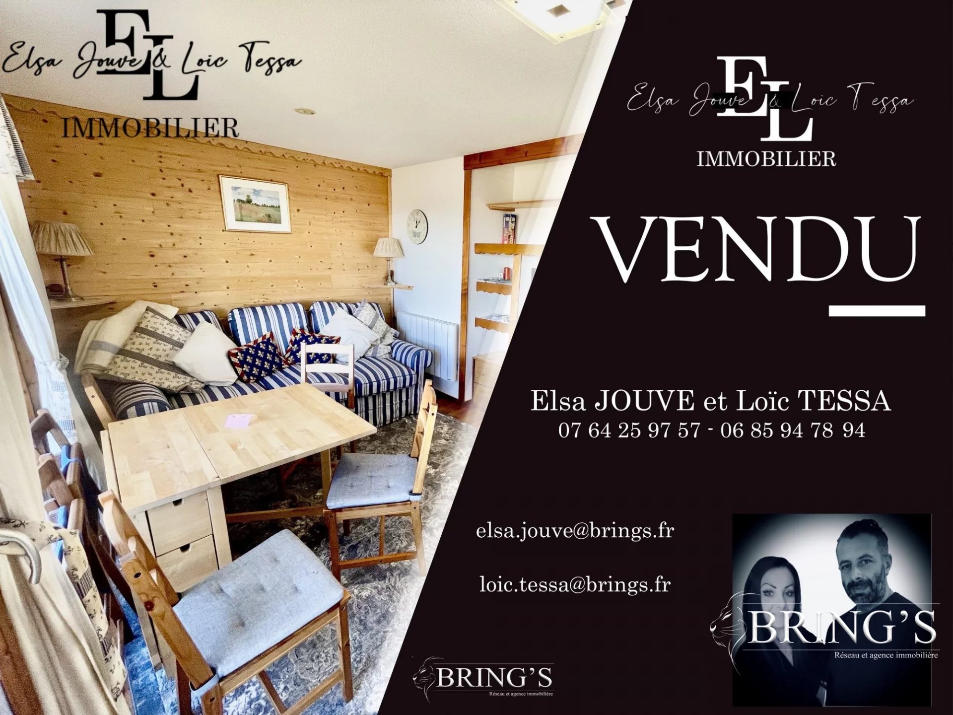 La Joue du Loup, joli T3 de 35 m²