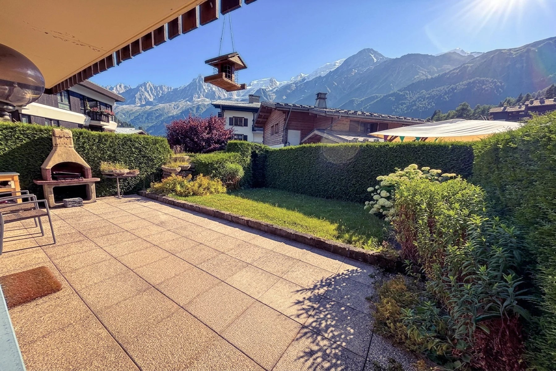 Photo of LES HOUCHES - 2 Bedroom apartment with a garden right next to the Prarion lift