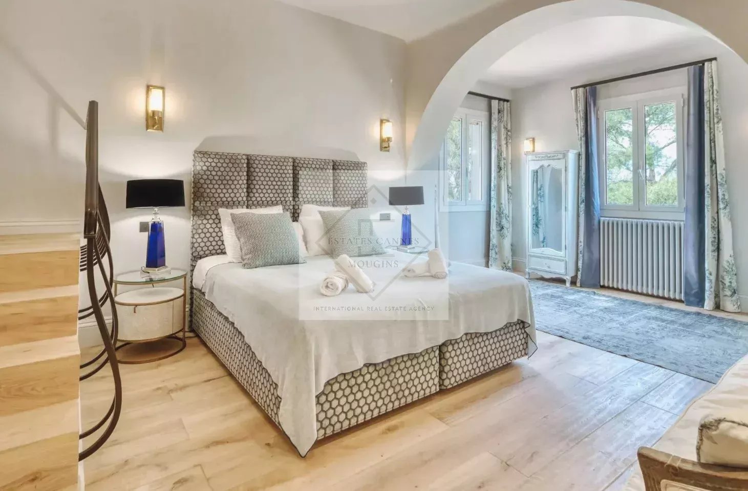 Villa Provençale avec piscine et court de tennis, à pied du village de Mougins — photo 17