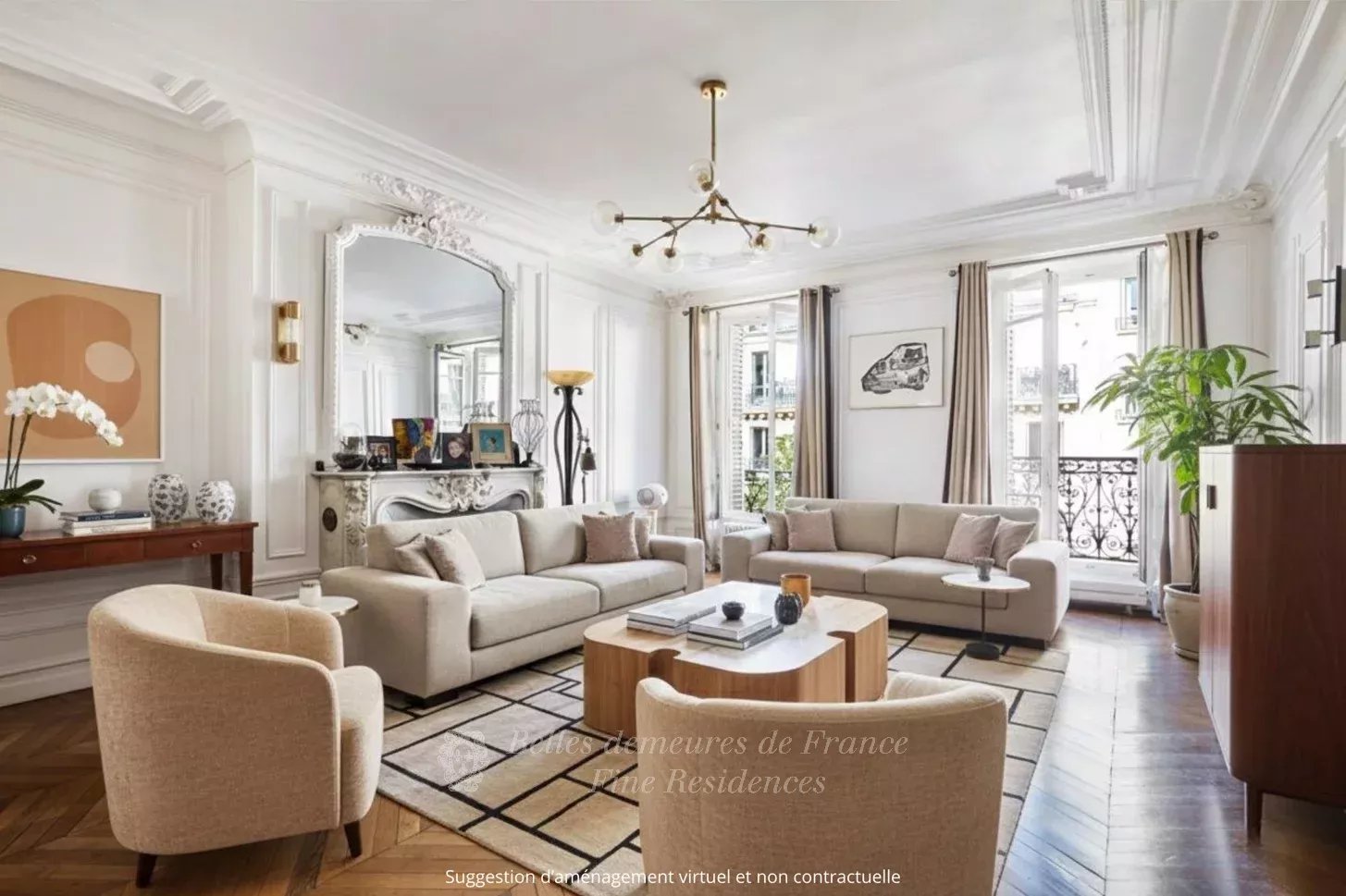 Paris 16th District – An elegant 4-bed apartment