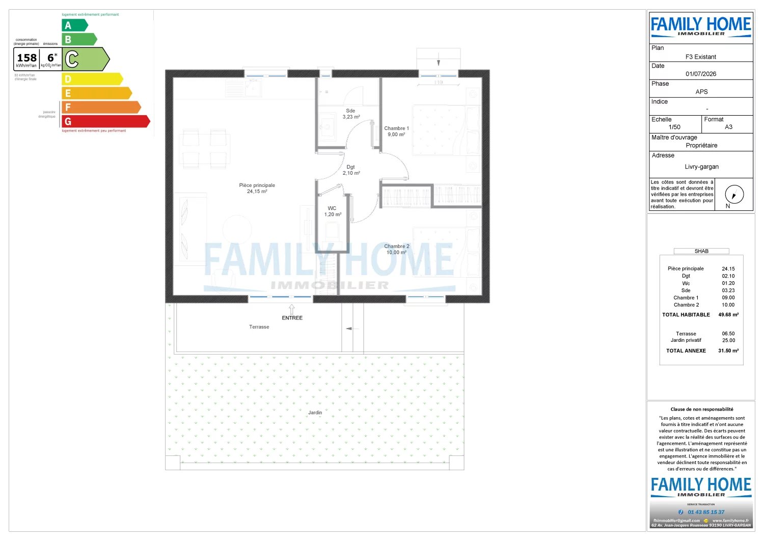Une Exclusivité Family Home Immobilier