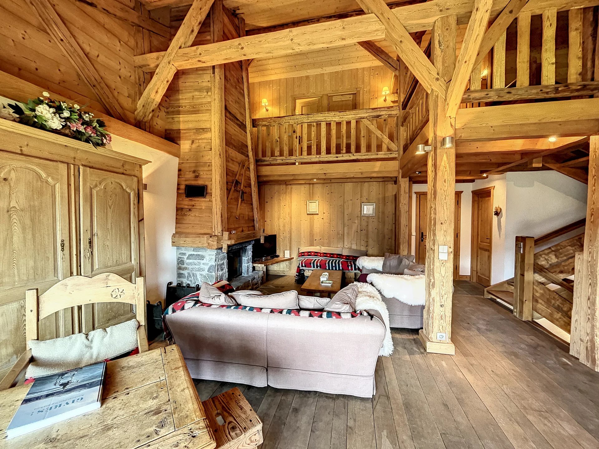 Photo of Les Gets - Farm-chalet of 410 sq m (total size) with 2 apartments and 8 bedrooms - Peace and nature