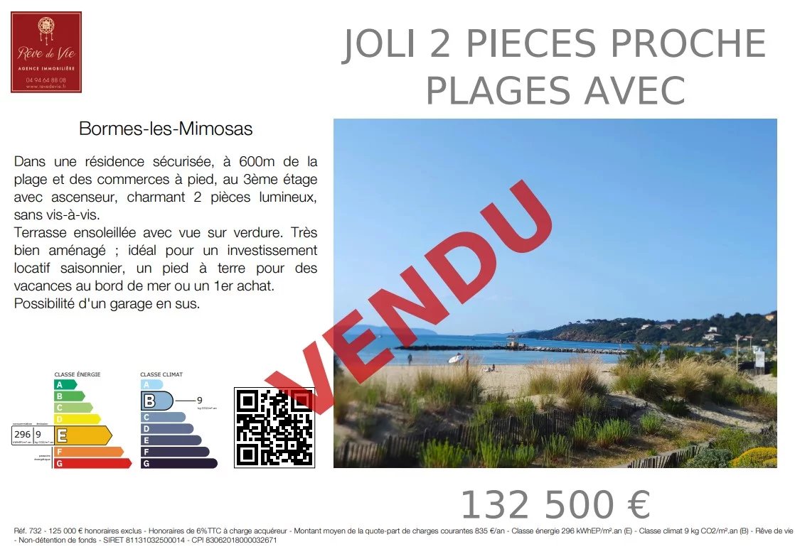 Vente Appartement Bormes-les-Mimosas