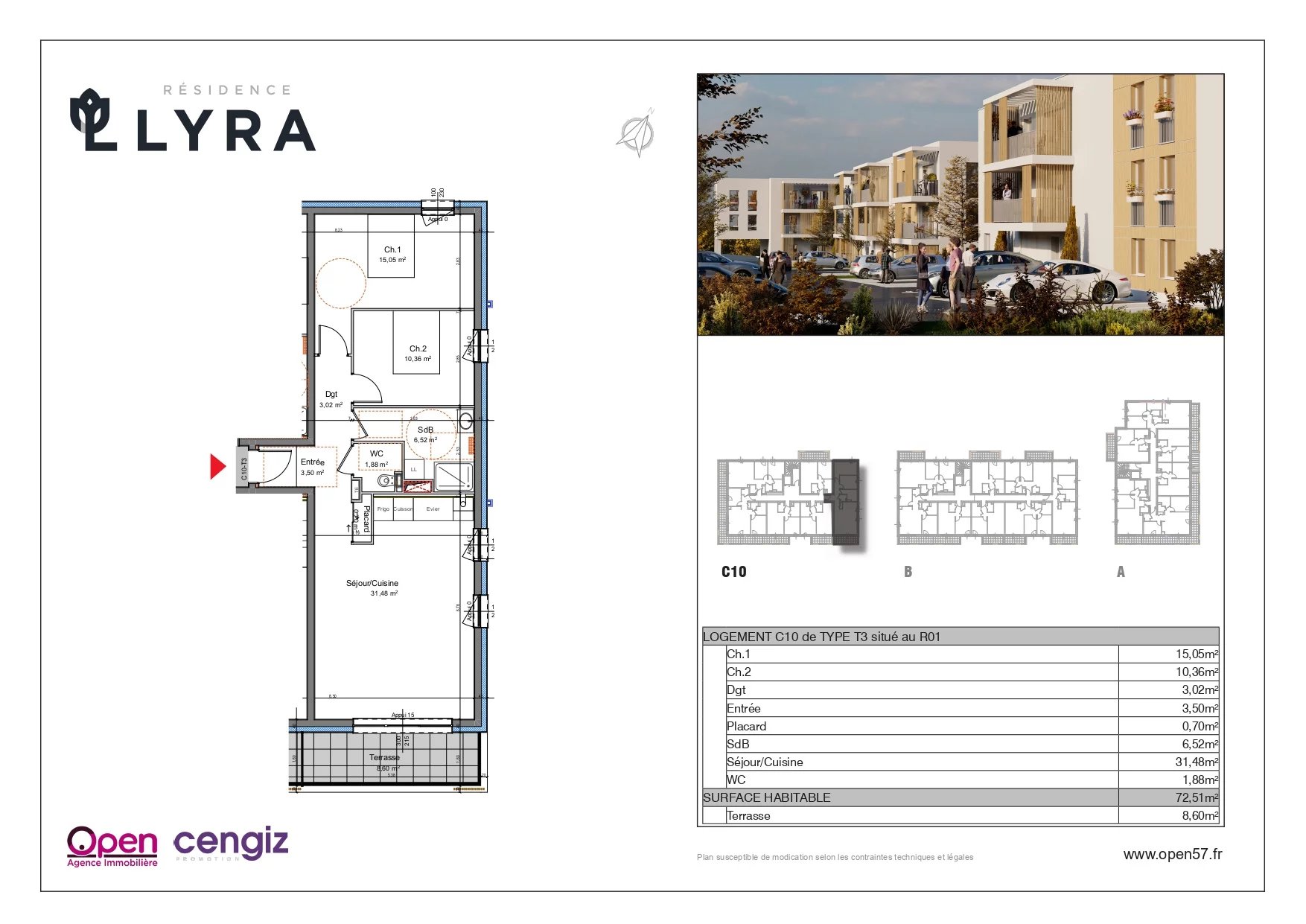 Vente Appartement Mexy