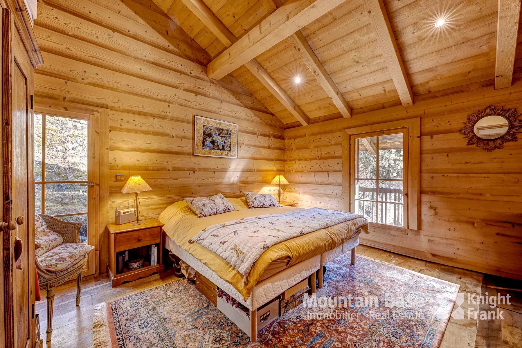 Photo of A charming chalet situated in its own clearing in the woodlands at the top of Le Coupeau.