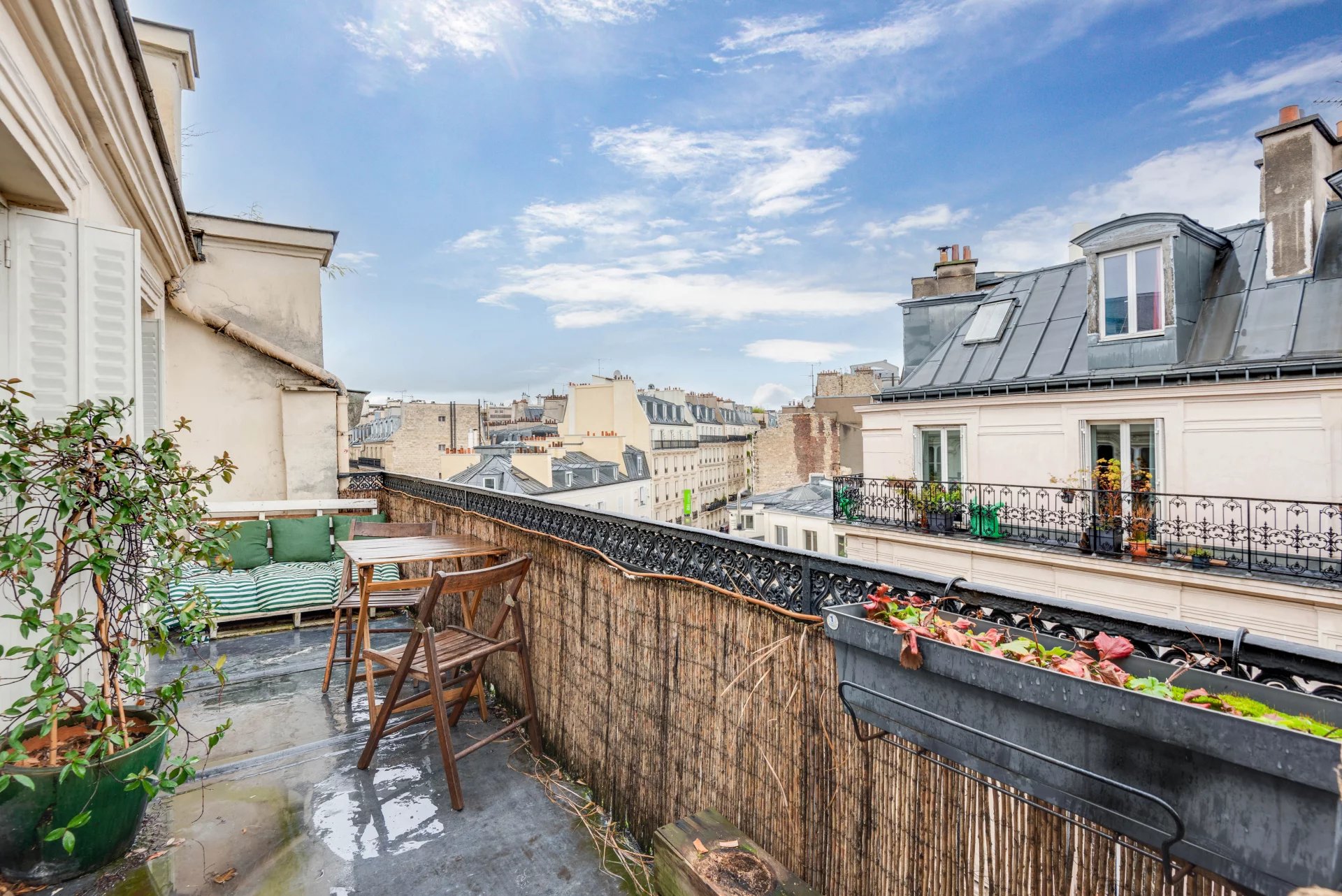 2 pièces avec grande terrasse