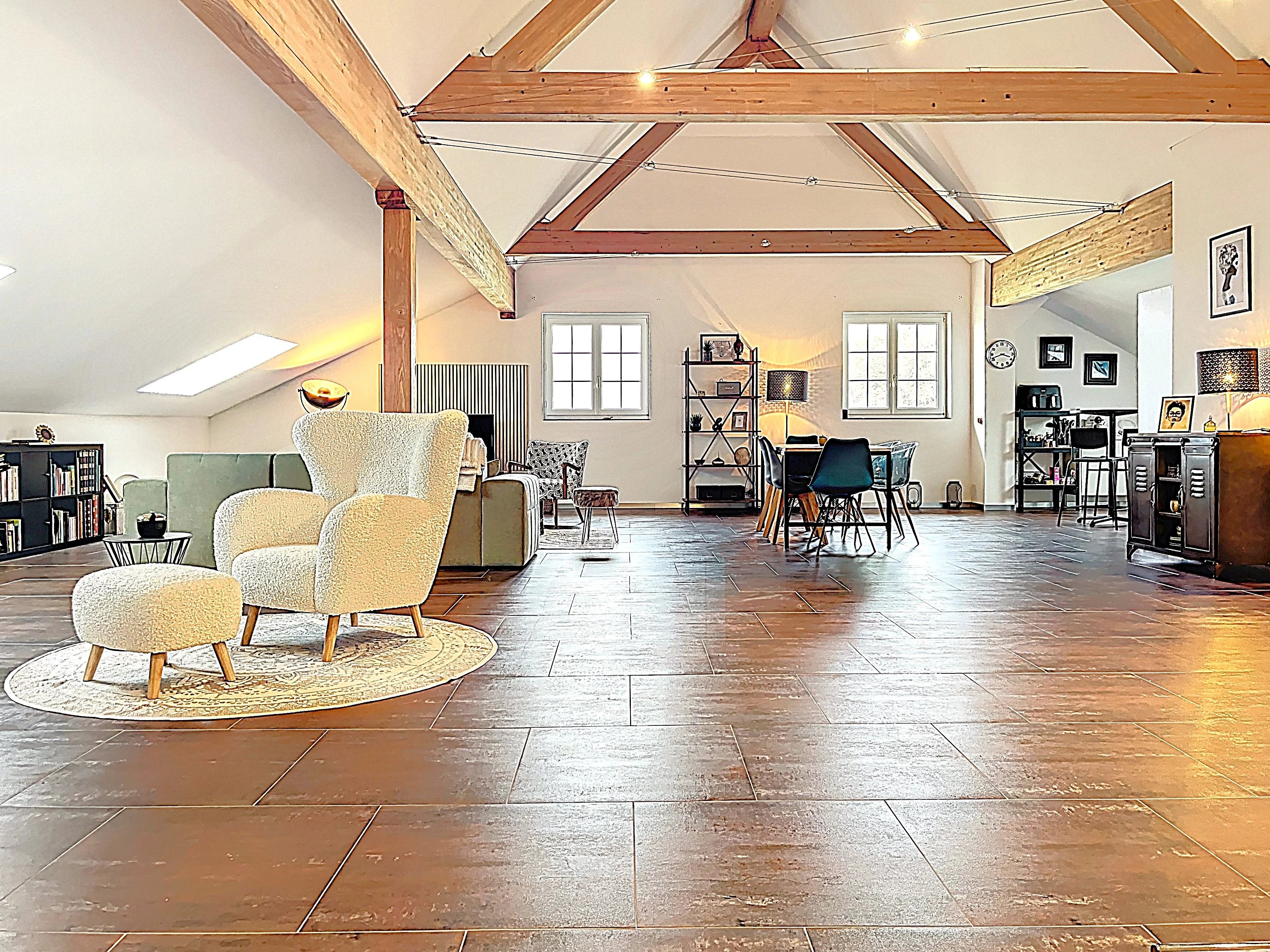 dans un écrin de verdure