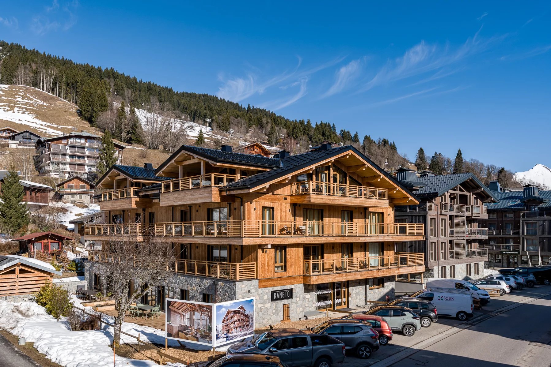 Photo of LES GETS - 3 bed apartment with a South-West facing terrace in Les Gets