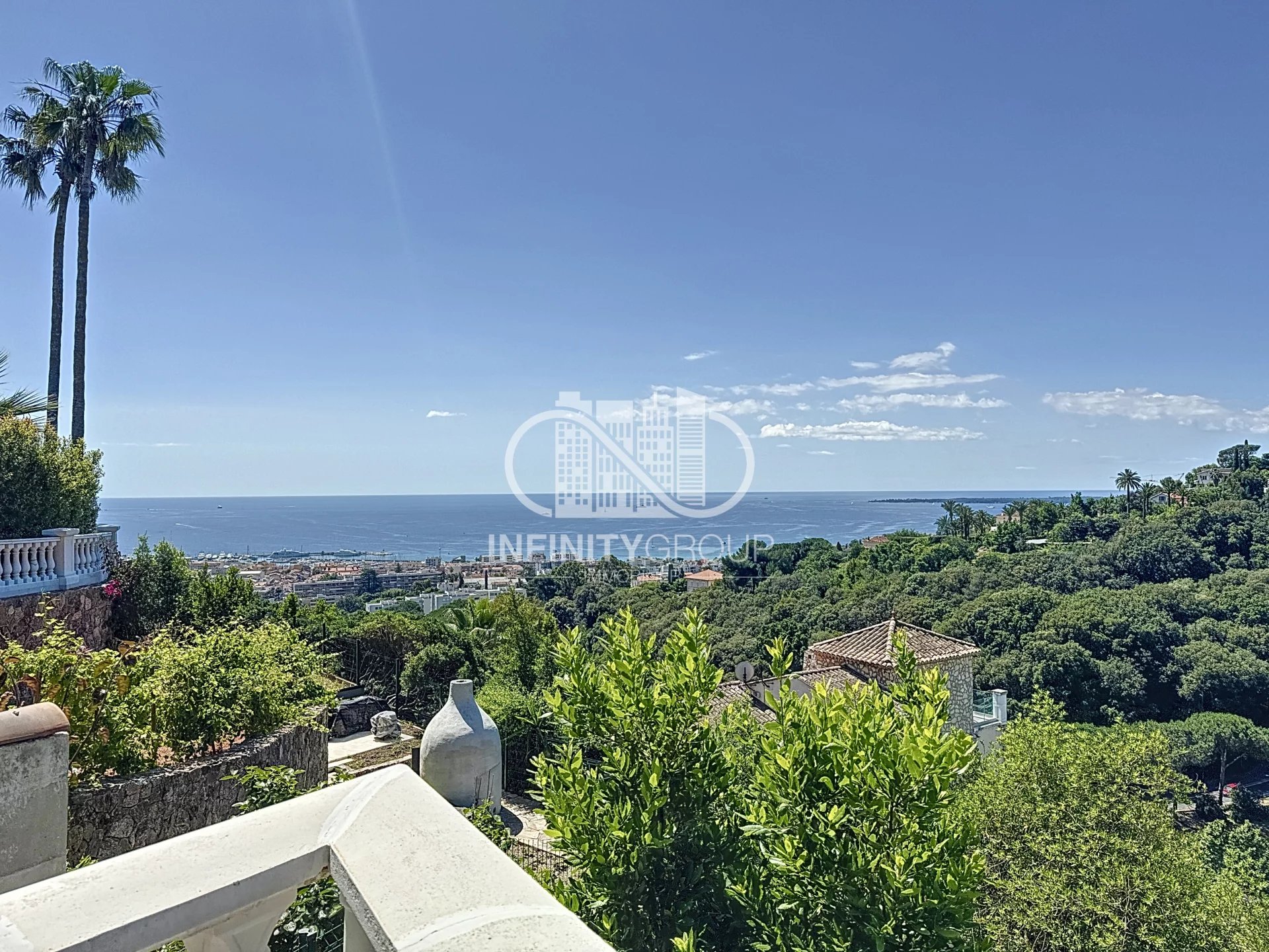 VILLA - VUE PANORAMIQUE MER -GOLFE JUAN