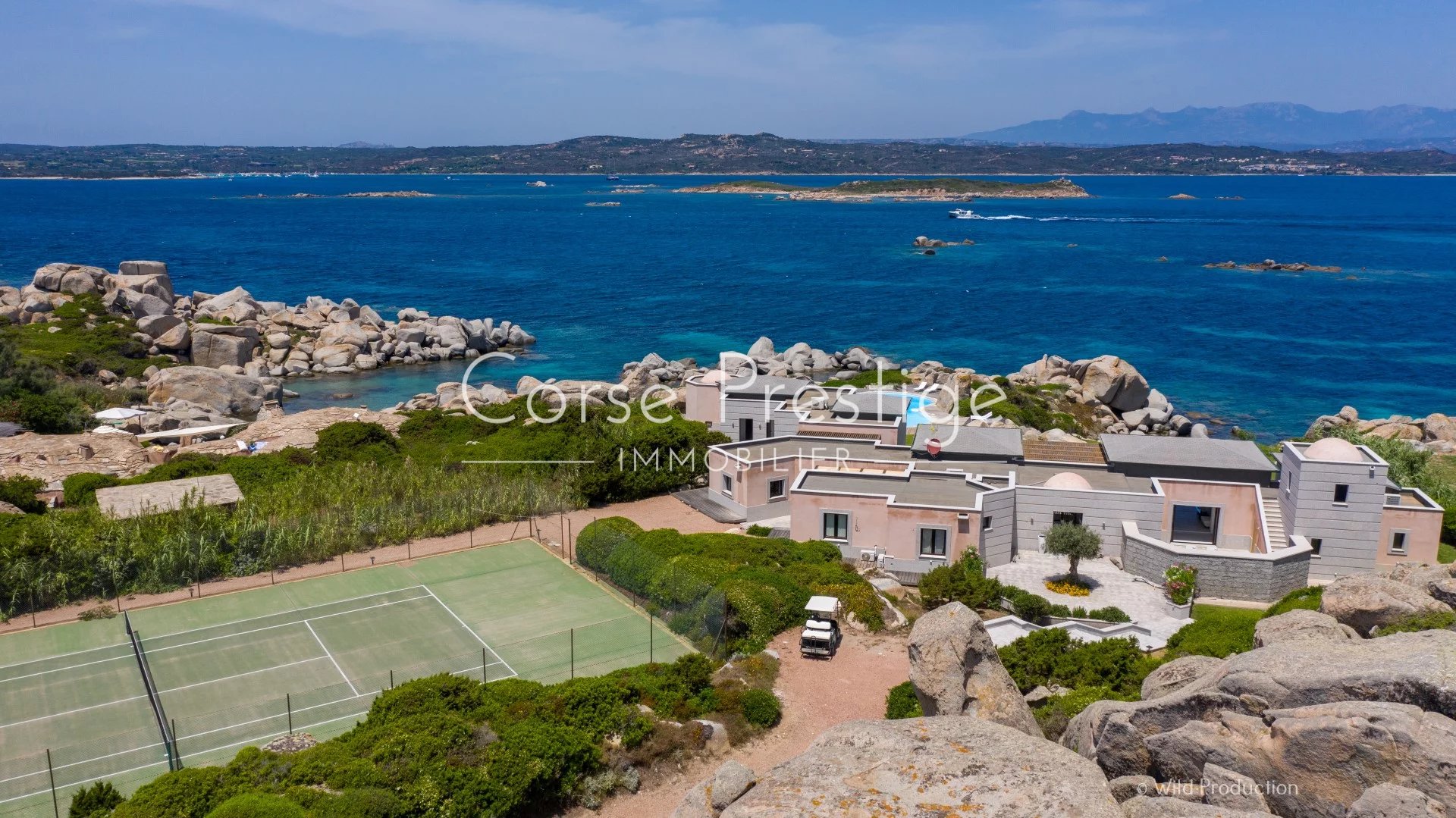 exquisite waterfront property for sale south corsica - island of cavallo image4