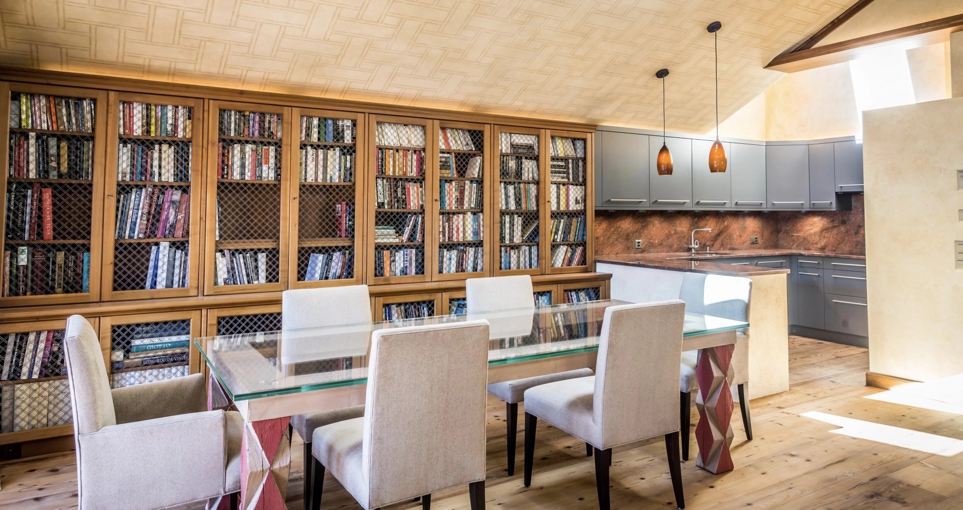 In the centre of Saanen