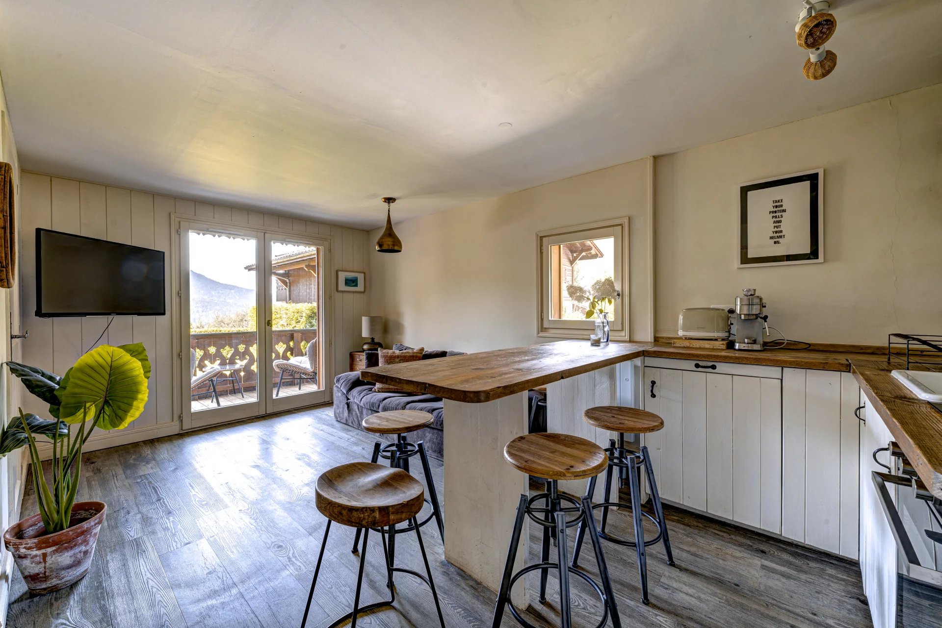 Photo of LES HOUCHES - A 3 bedroom apartment with garden