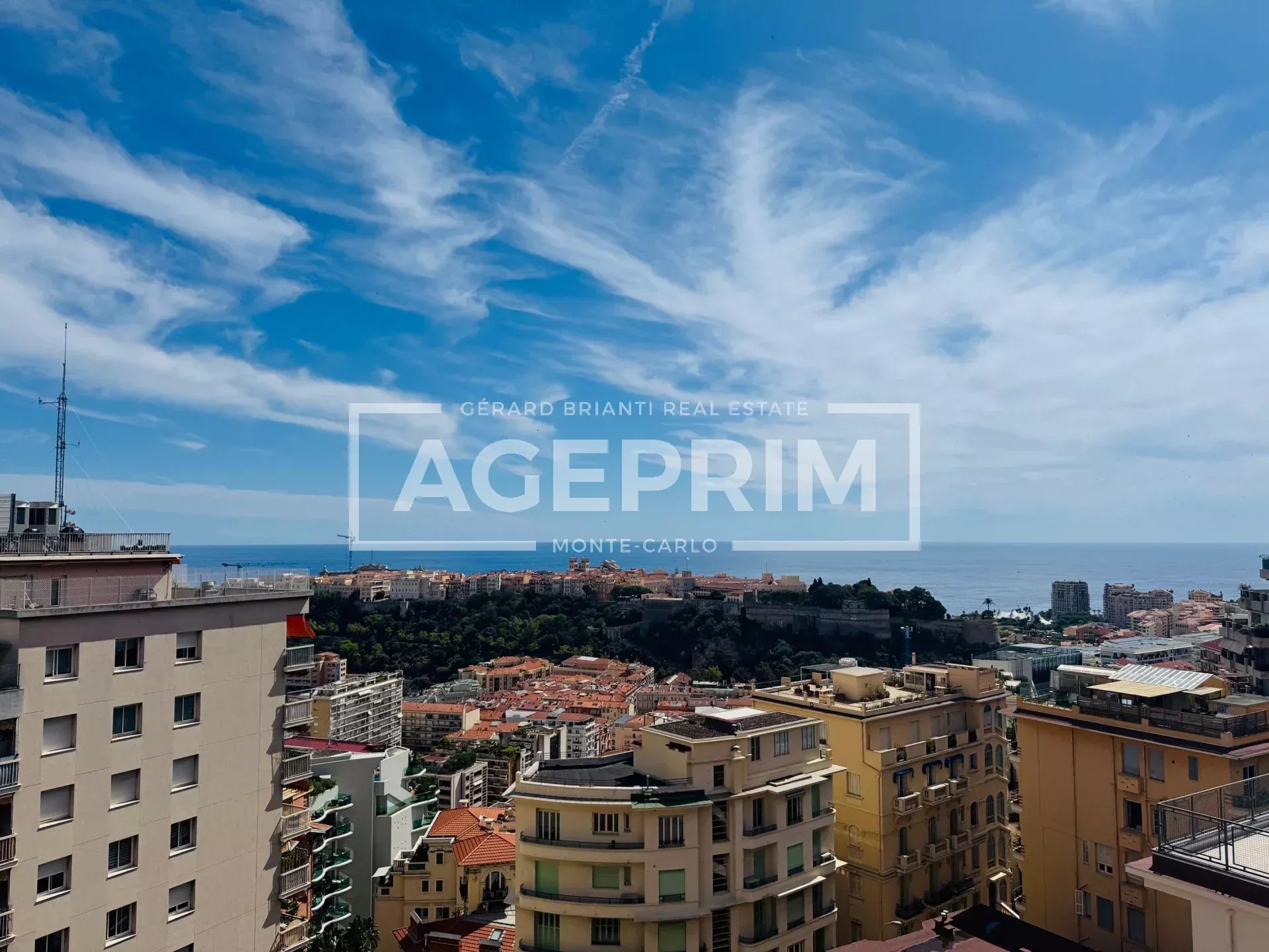 Appartement 4 pièces Monaco - Vue mer