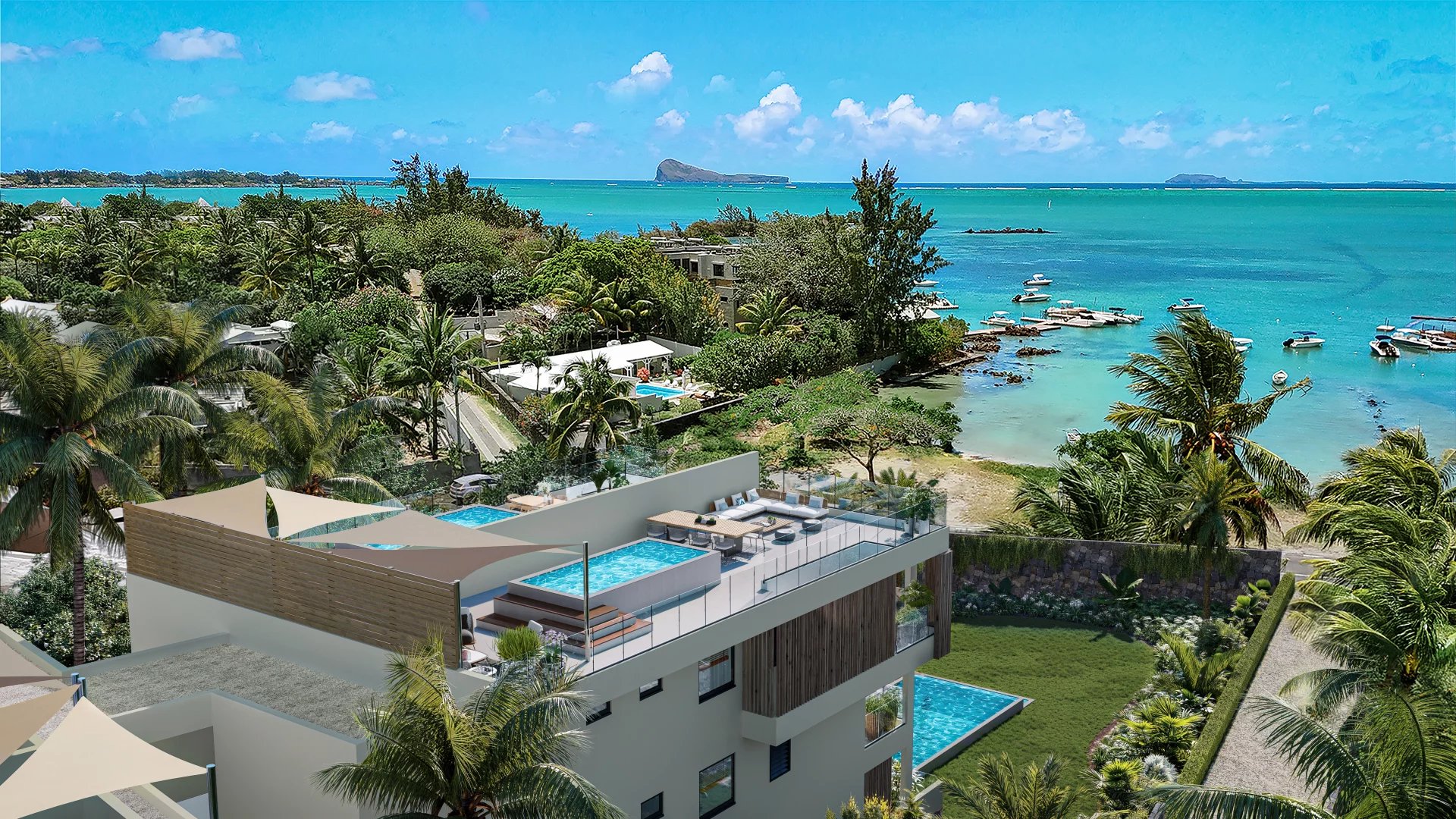 CALODYNE - Penthouse avec rooftop - 2 chambres