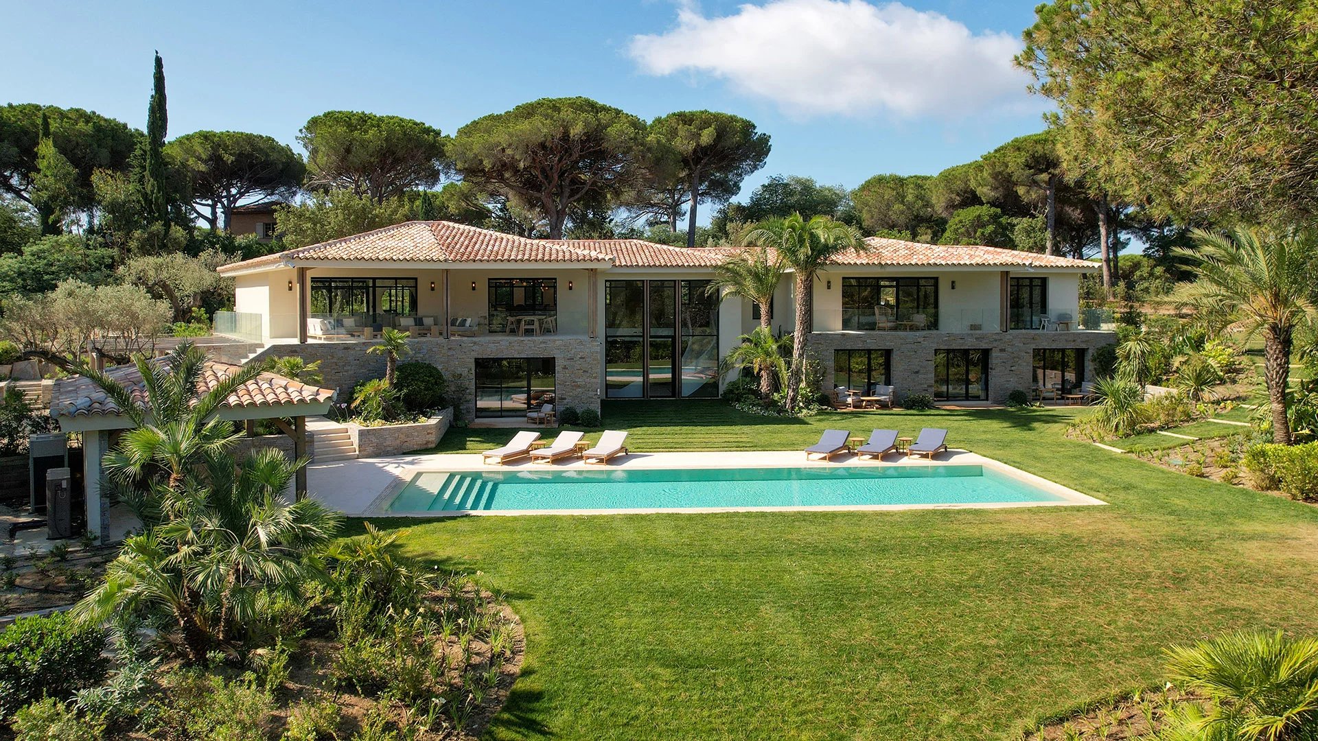 Saint Tropez - Villa sublime in una tenuta privata