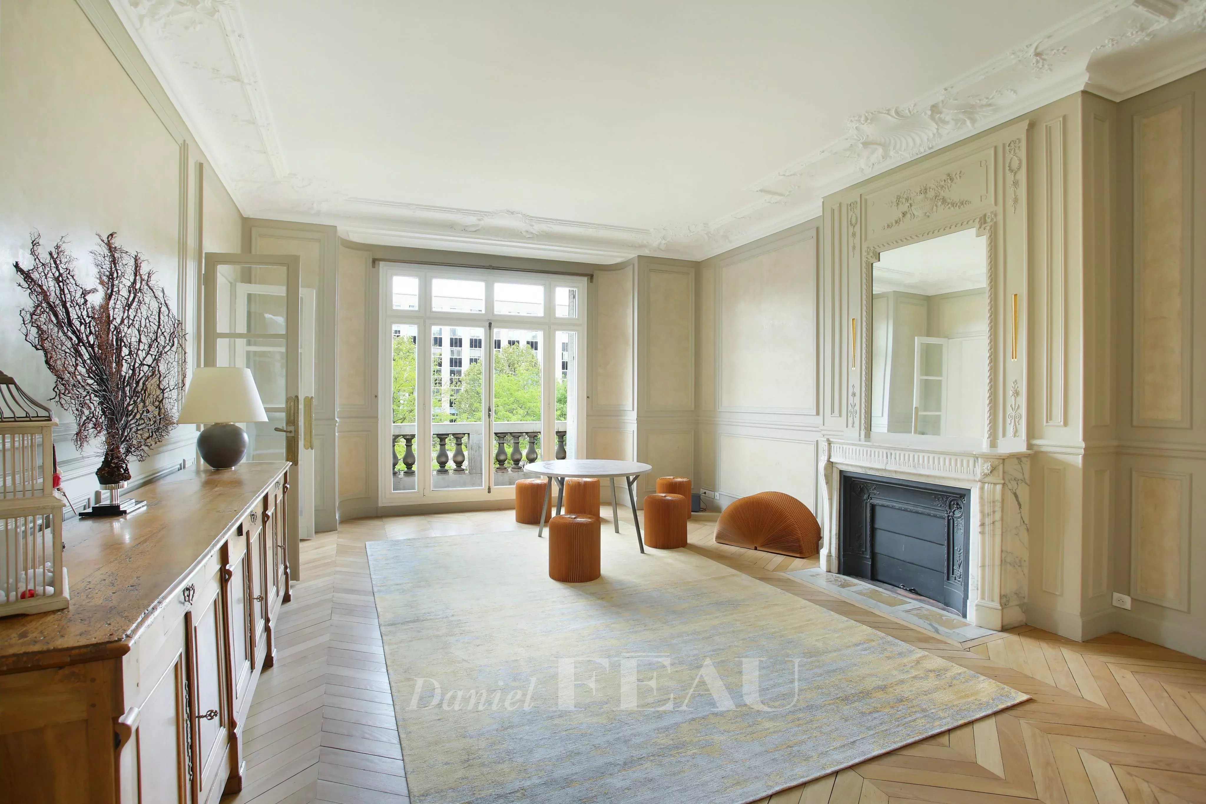 Play room Fireplace Wooden floor