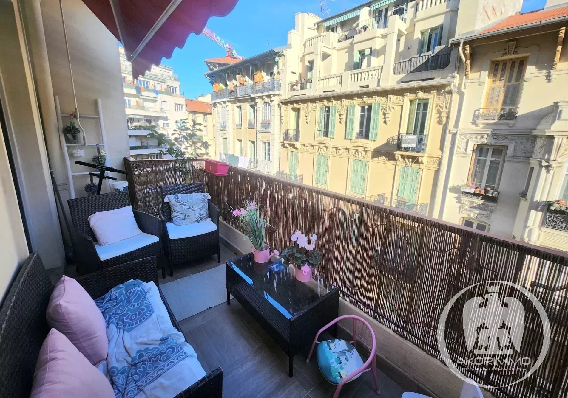 CHARMING APARTMENT WITH BALCONY IN THE HEART OF NICE / GAMBETTA