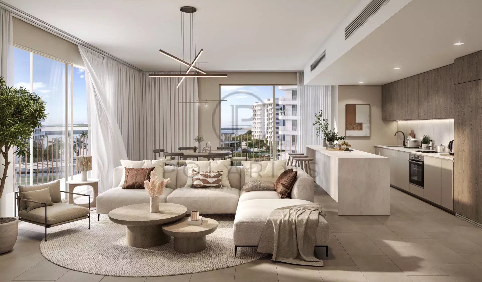 2-Bed Garden View Apartment - Yas Island, Abu Dhabi