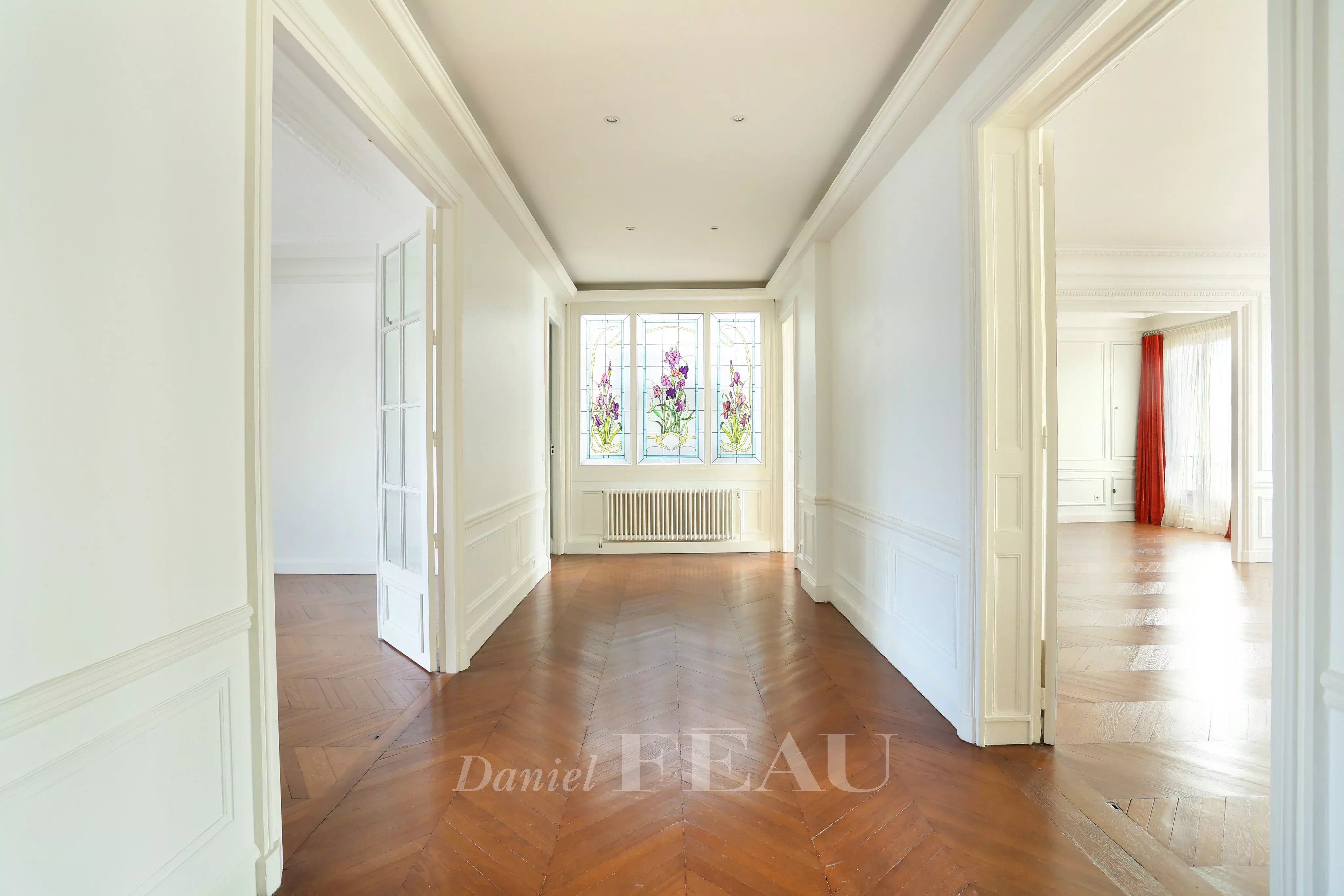 Hallway Natural light Wooden floor