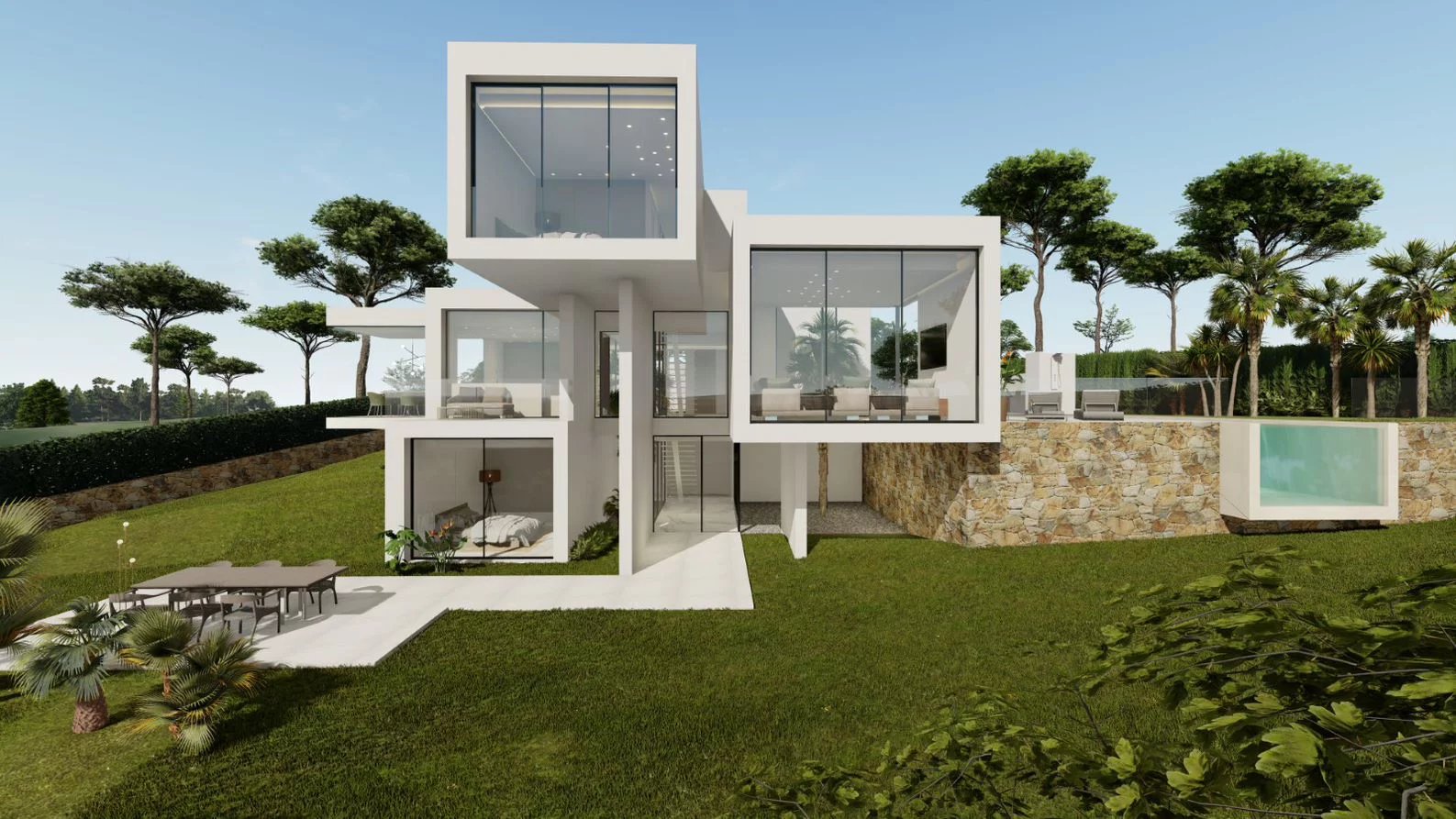 Spain - Alicante - Las Colinas Golf Course - For Sale - New House - 3 Bedrooms - 3 Bathrooms - 240 m² - Swimming Pool