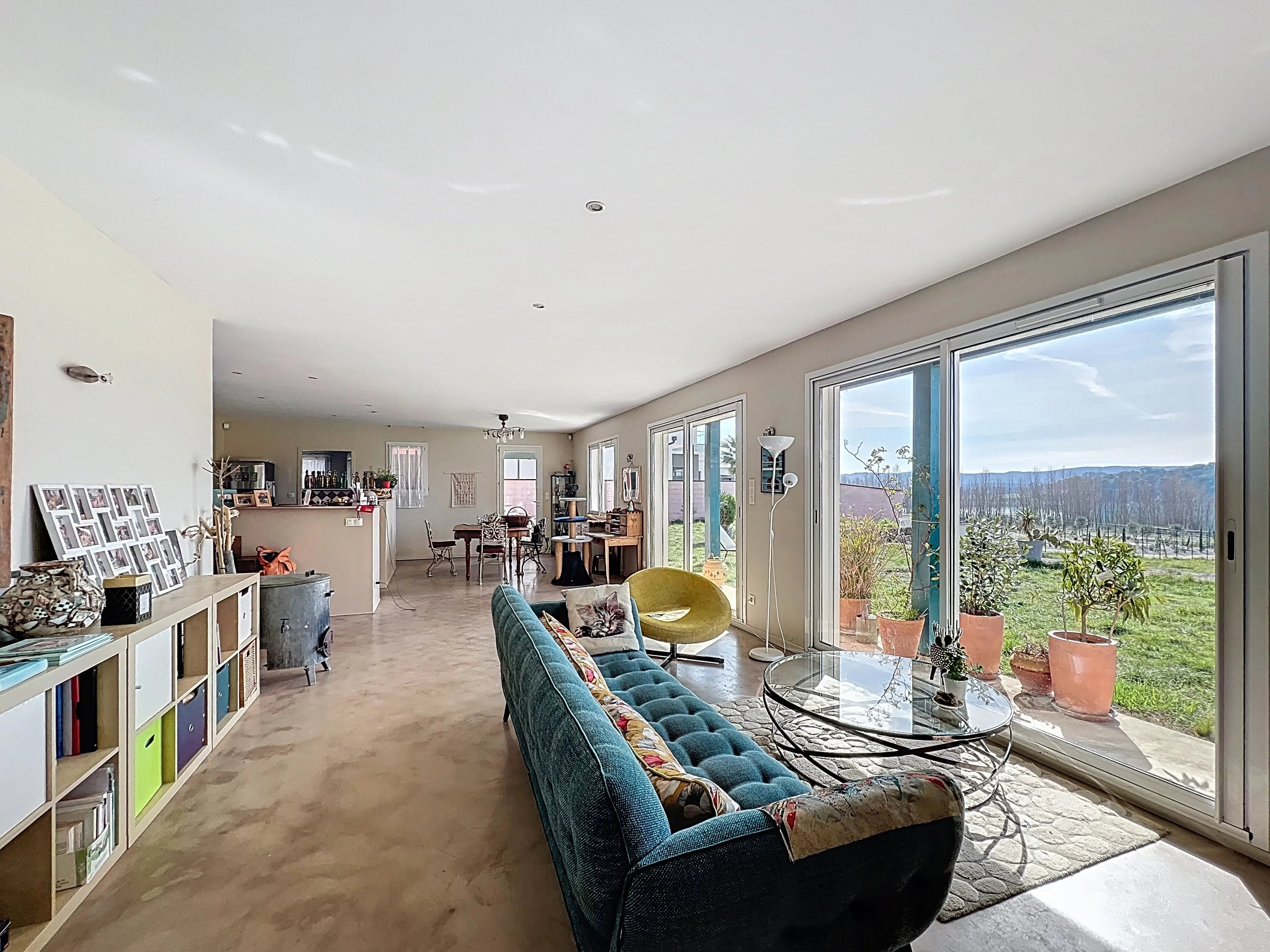 Moderne gelijkvloerse villa nabij Carcassonne, 4 slaapkamers