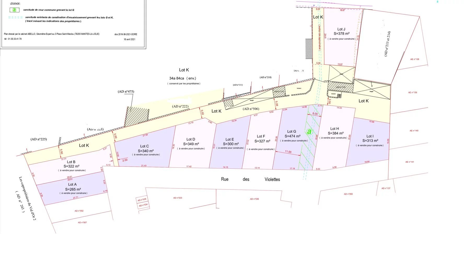 Sale Plot of land Ecquevilly