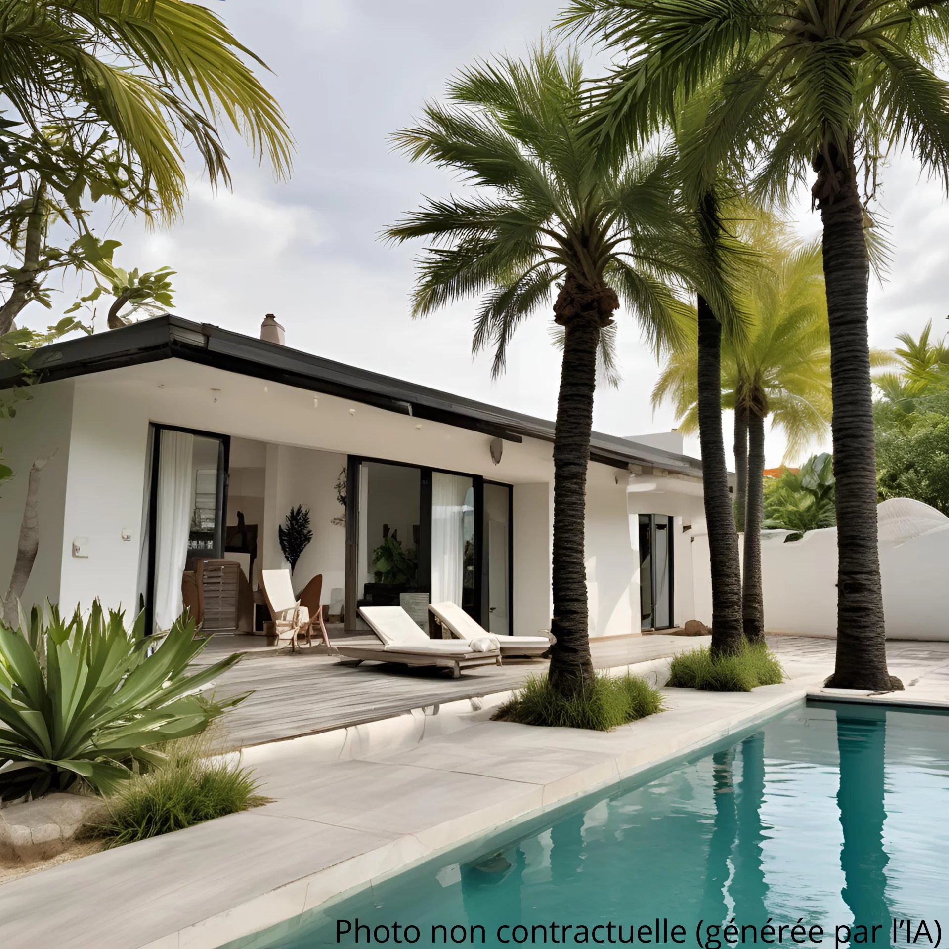 Villa coup de coeur à quelques pas du lagon de l'ermitage