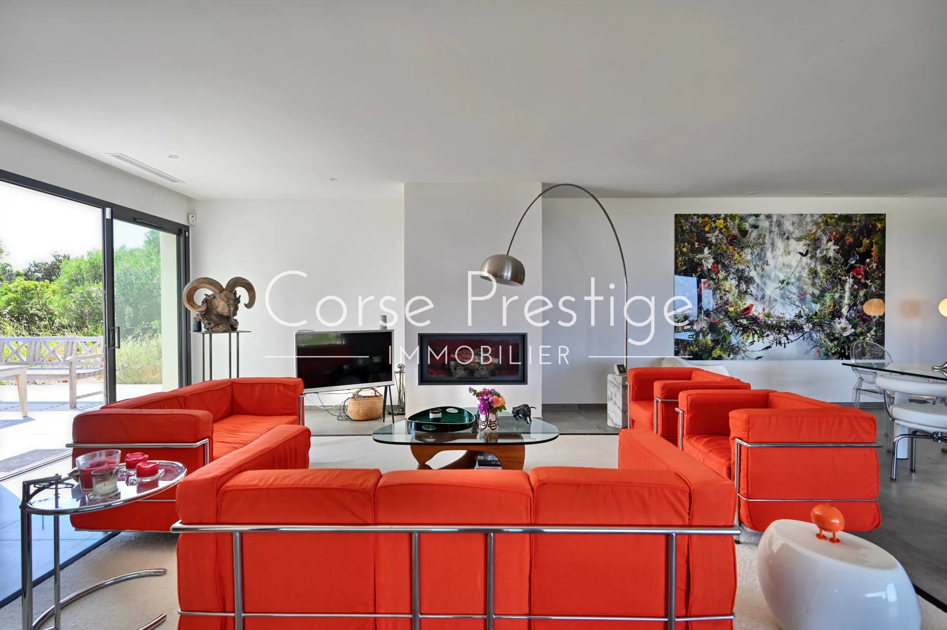 for sale - exceptional luxury villa overlooking piantarella - bonifacio -  corsica image7