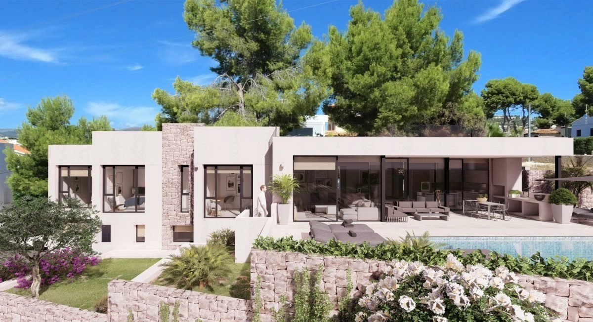 Villa moderne proche de la plage à Calpe