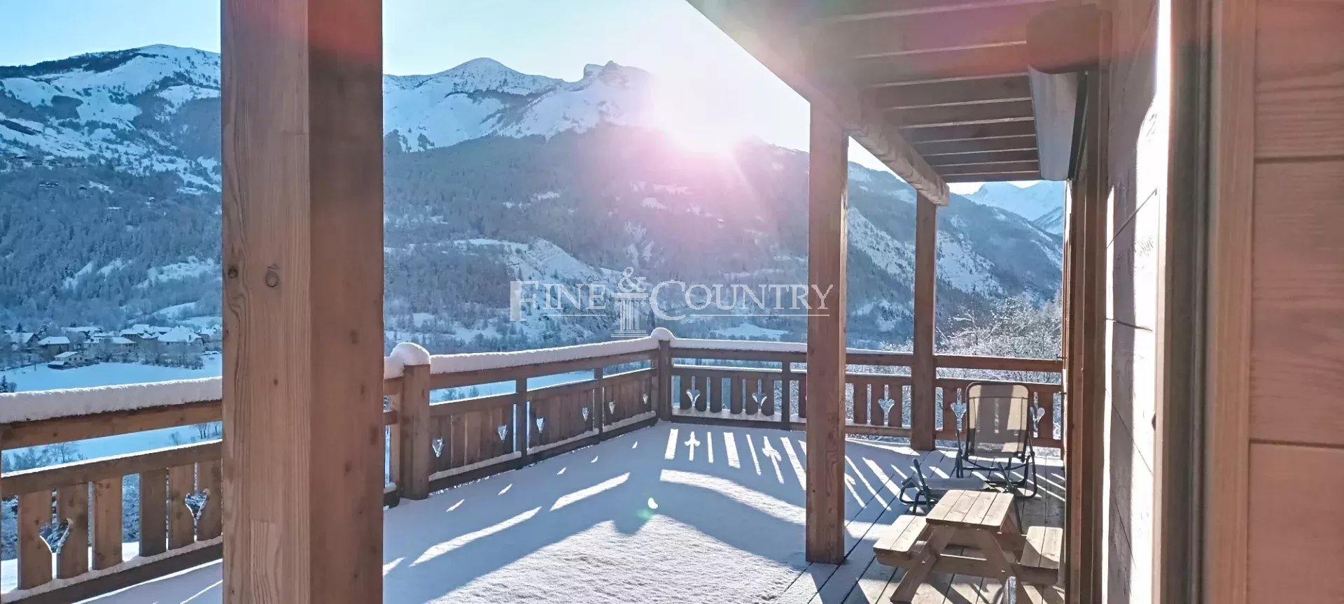 Photo of For Sale Luxury Chalet in Allos Near the ski Slopes