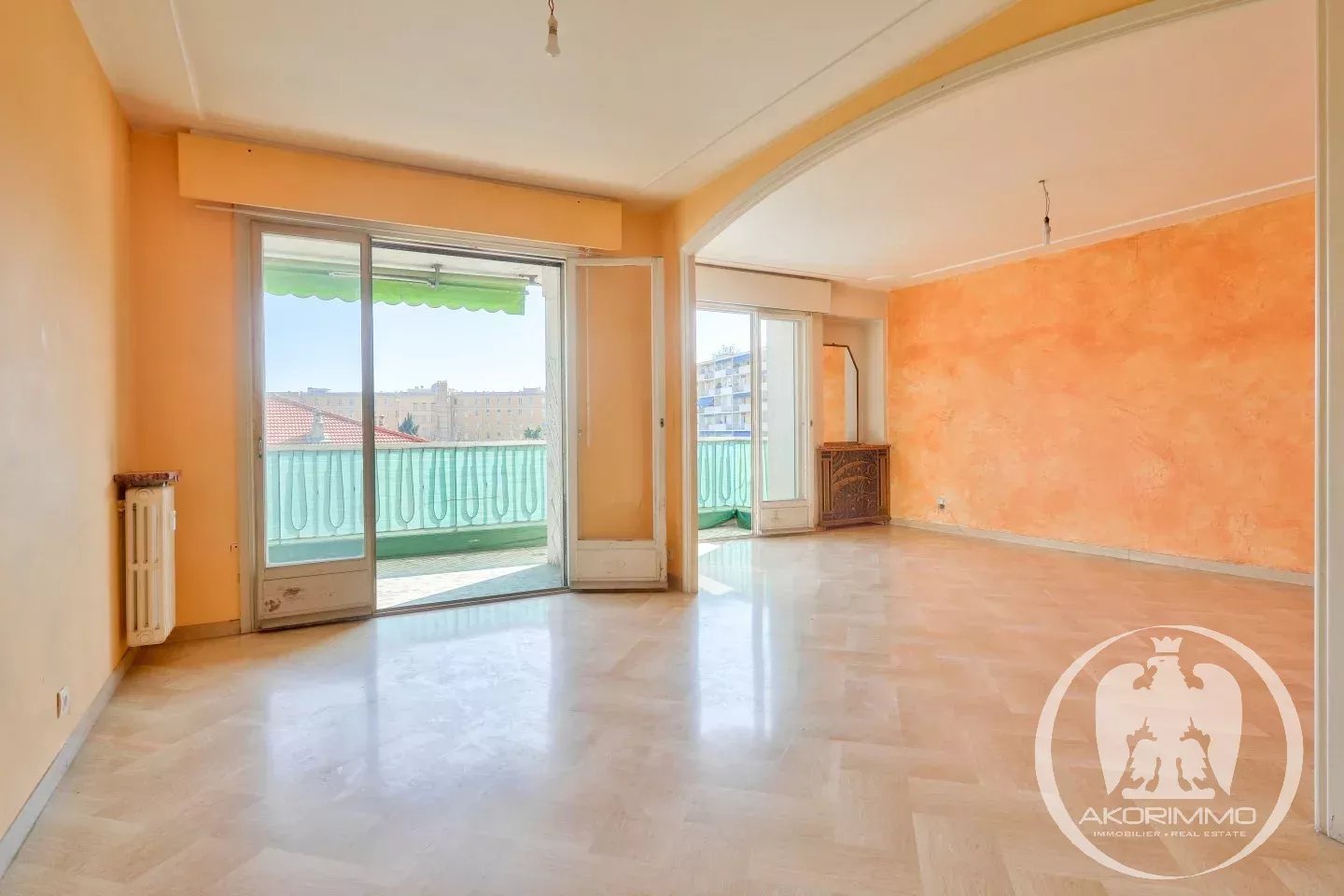 Nice - Parc Impérial - Spacious 2-3 Bedoom dual-aspect Apartment of 83.60 sqm with Parking.