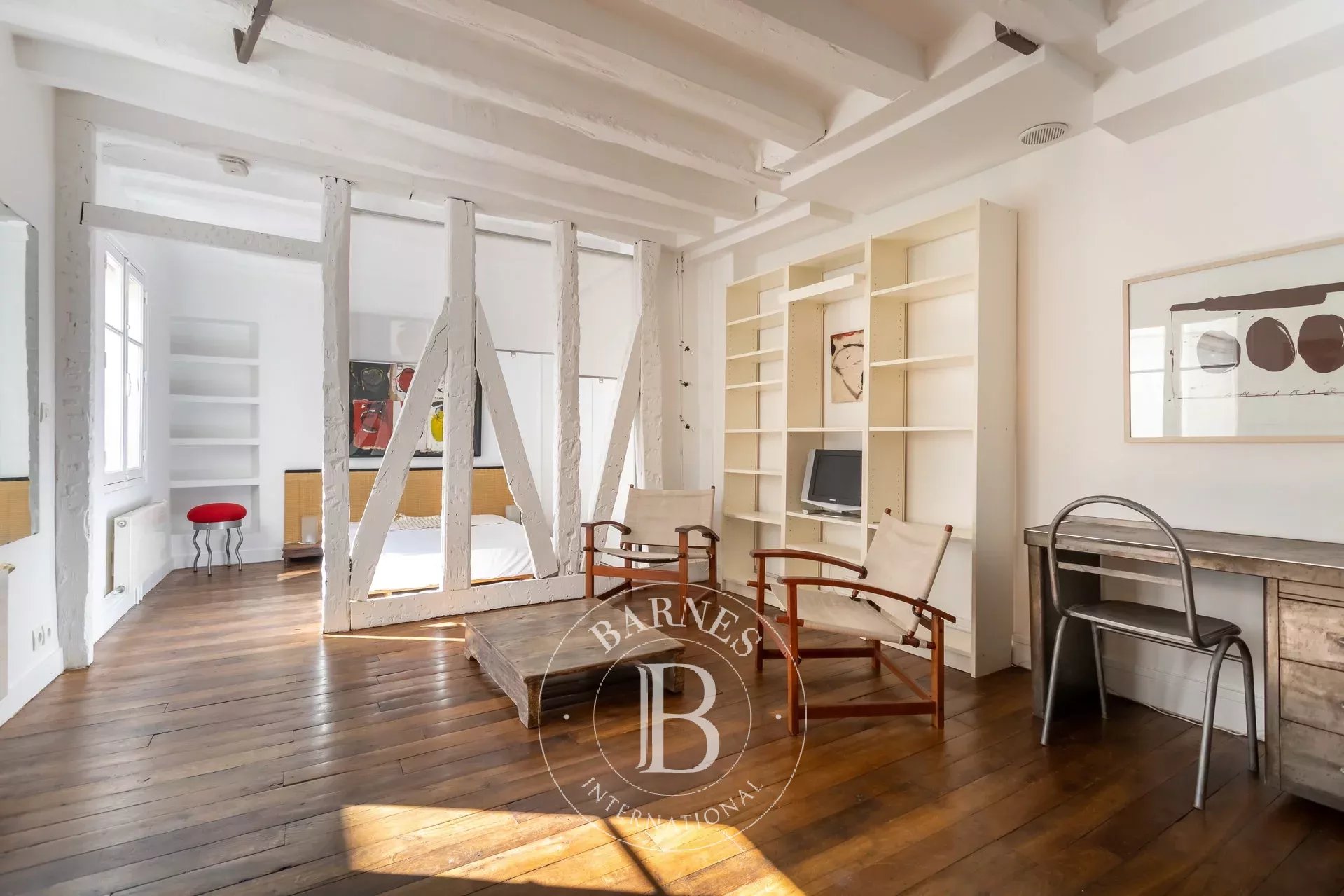 Daire Paris 3ème - picture 4