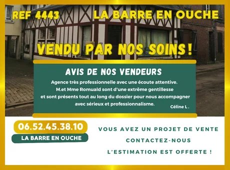 Agence immobilière de AGENCE DE LA BARRE EN OUCHE